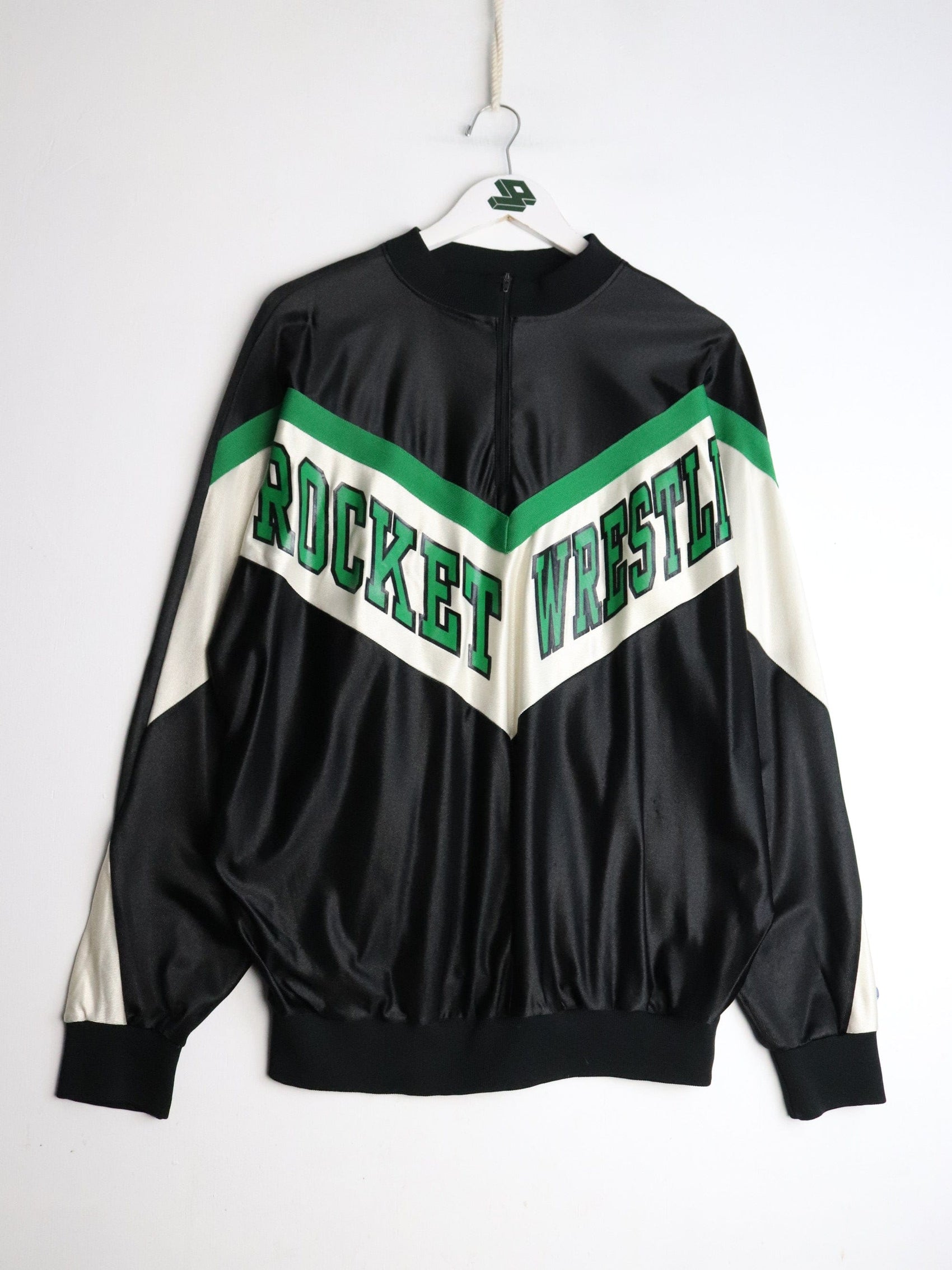 Vintage Cliff Keen Jersey Shirt Mens Medium Black Rocket Wrestling