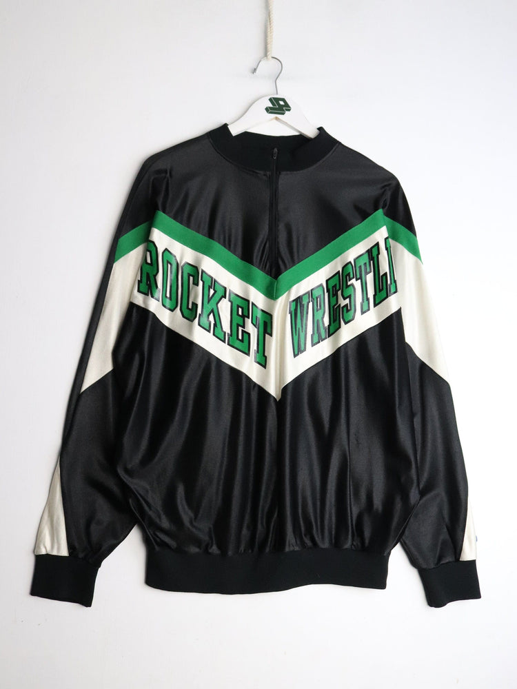 Vintage Cliff Keen Jersey Shirt Mens Medium Black Rocket Wrestling from propervintagecanada