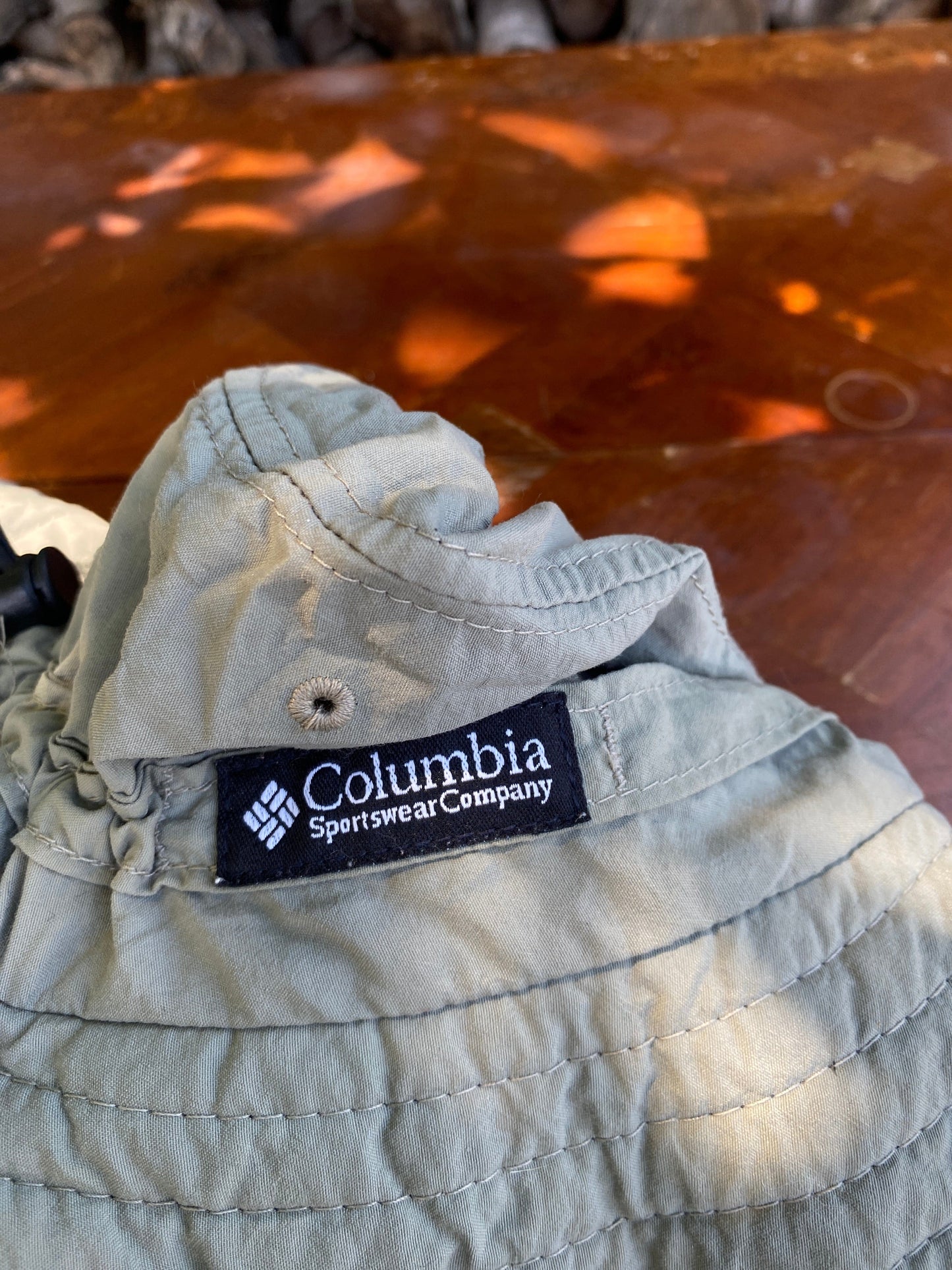 Vintage Columbia Bucket Hat Adult Green from propervintagecanada