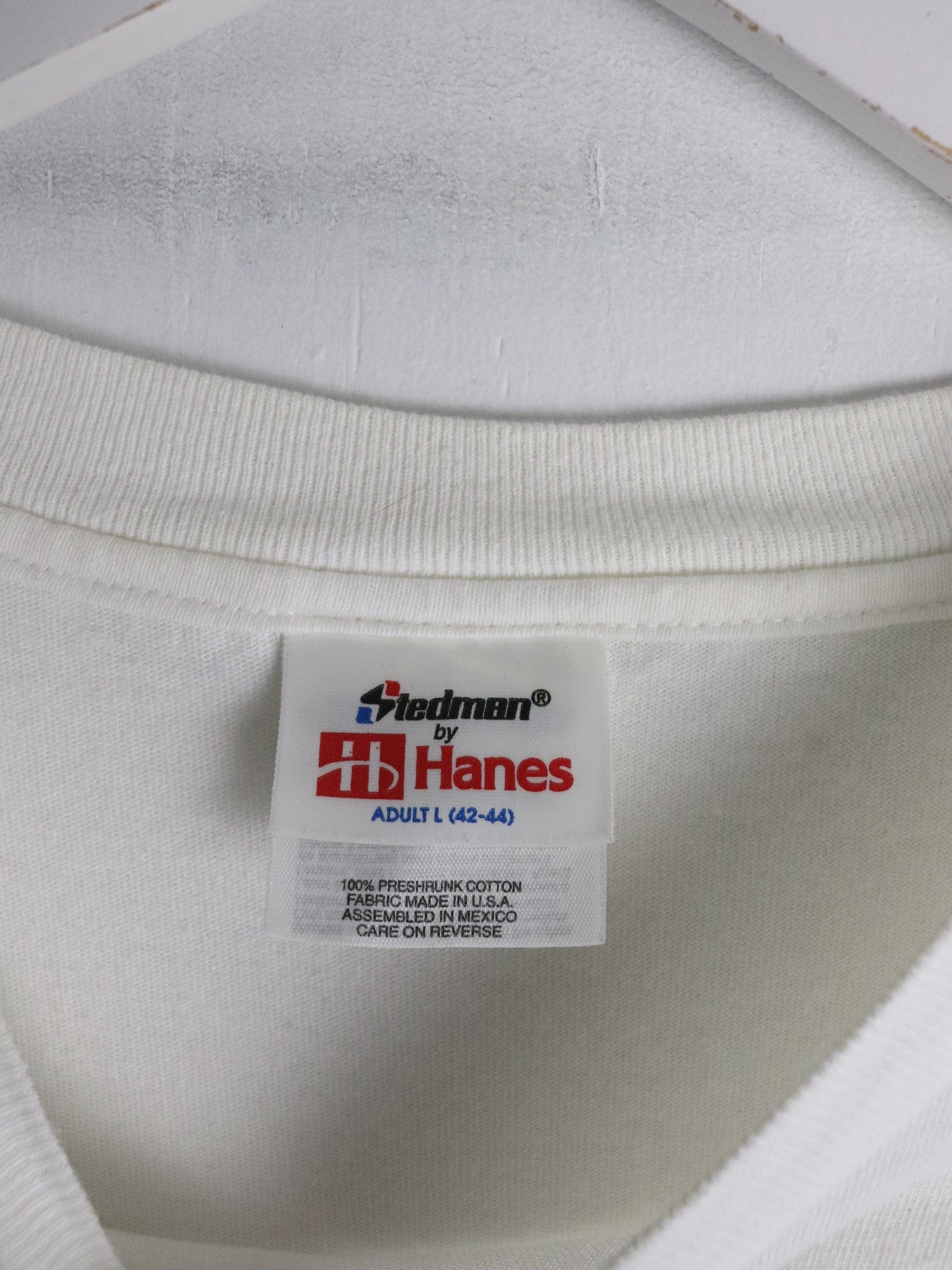 Vintage Communities That Care T Shirt Mens Large White 90s from propervintagecanada