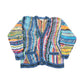 Vintage Coogi Australia 3D Cable Knit Cardigan Sweater Men's Small from propervintagecanada