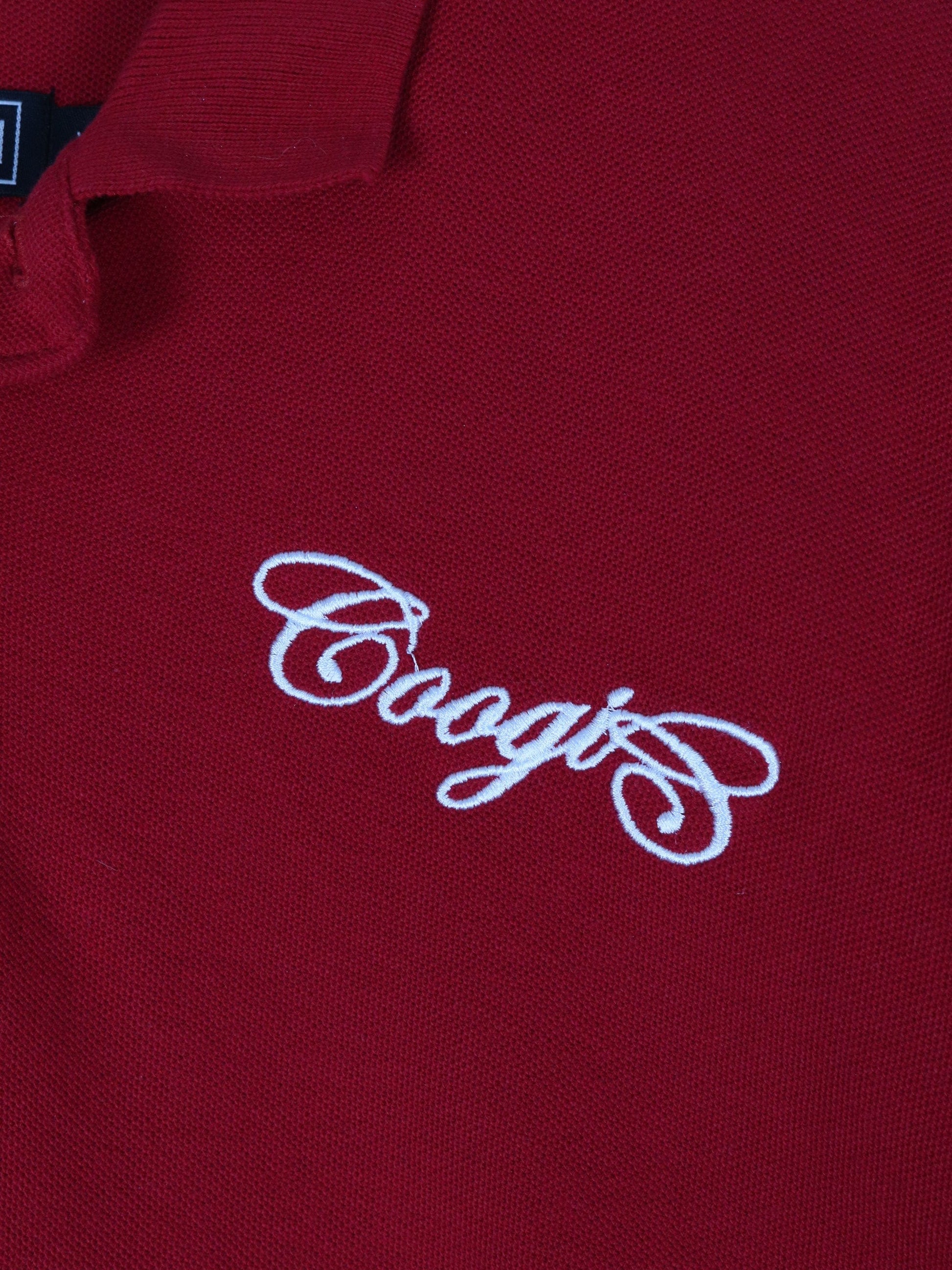 Vintage Coogi Polo Shirt Mens XL Red Y2K