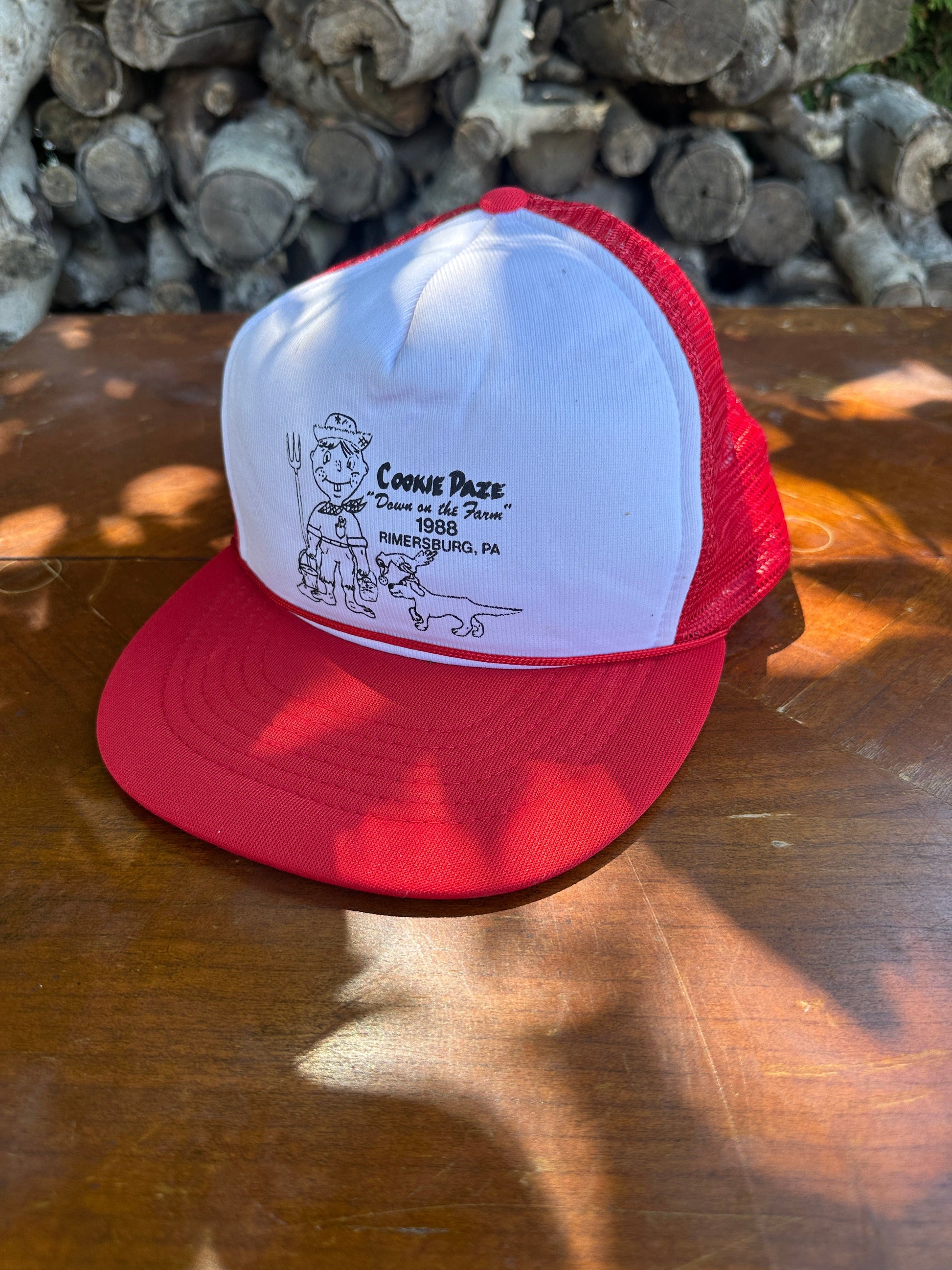 Vintage Cookie Daze Hat Adult Snap Back Trucker from propervintagecanada