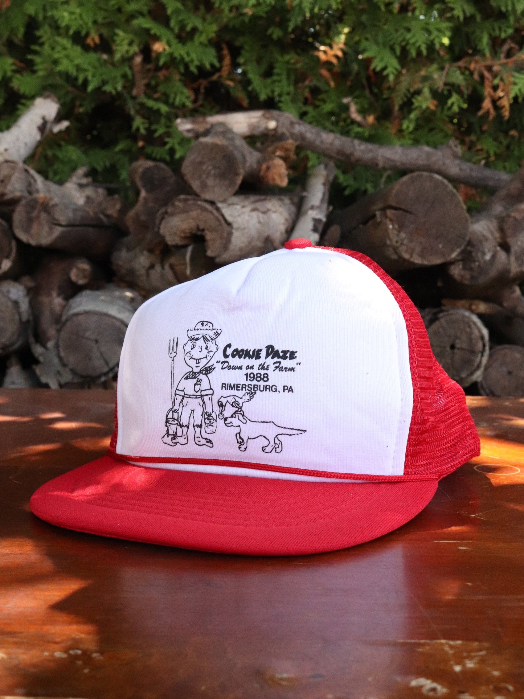 Vintage Cookie Daze Hat Adult Snap Back Trucker