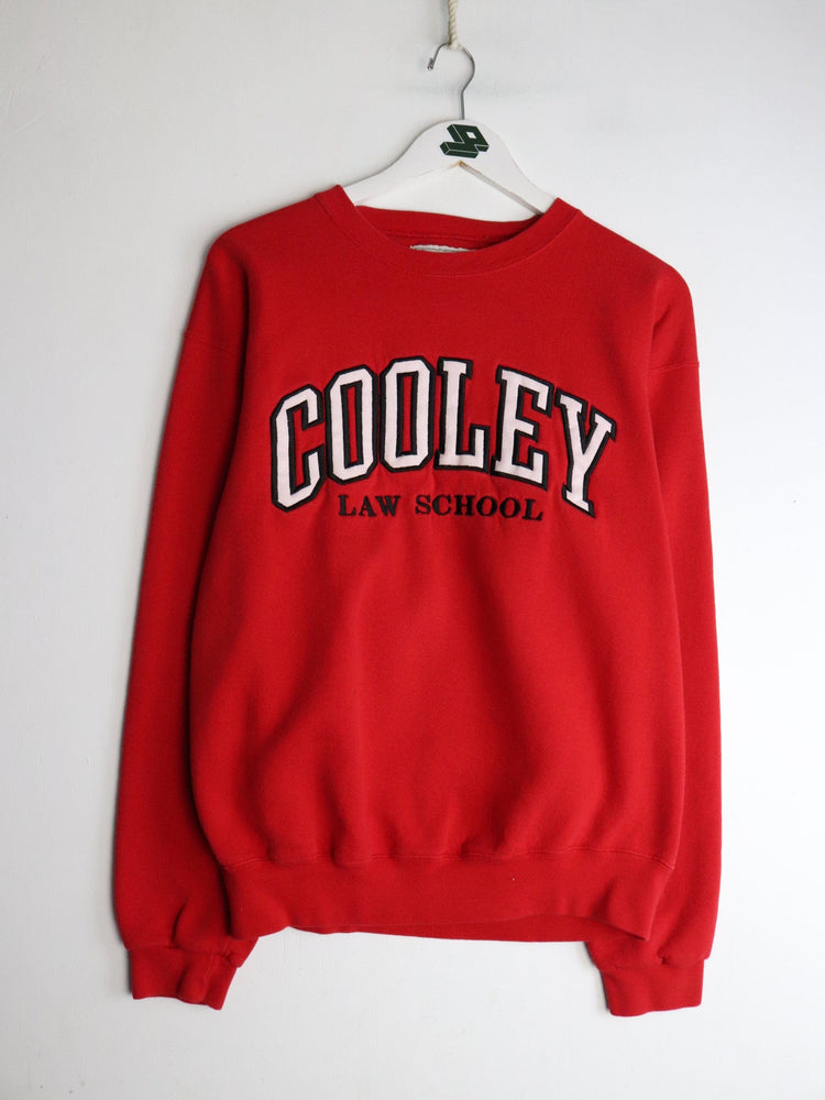 Vintage Cooley Law School Sweatshirt Mens Medium Red from propervintagecanada