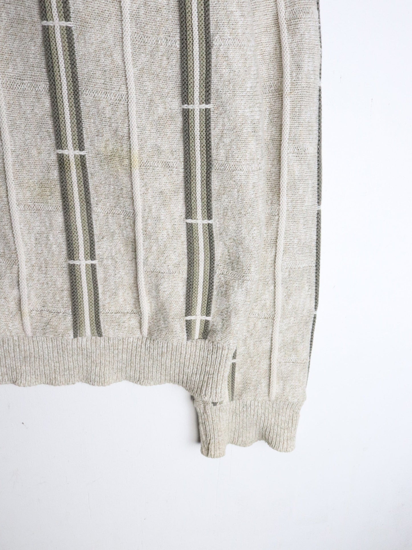 Vintage Croft & Barrow Knit Sweater Mens XL Beige from propervintagecanada