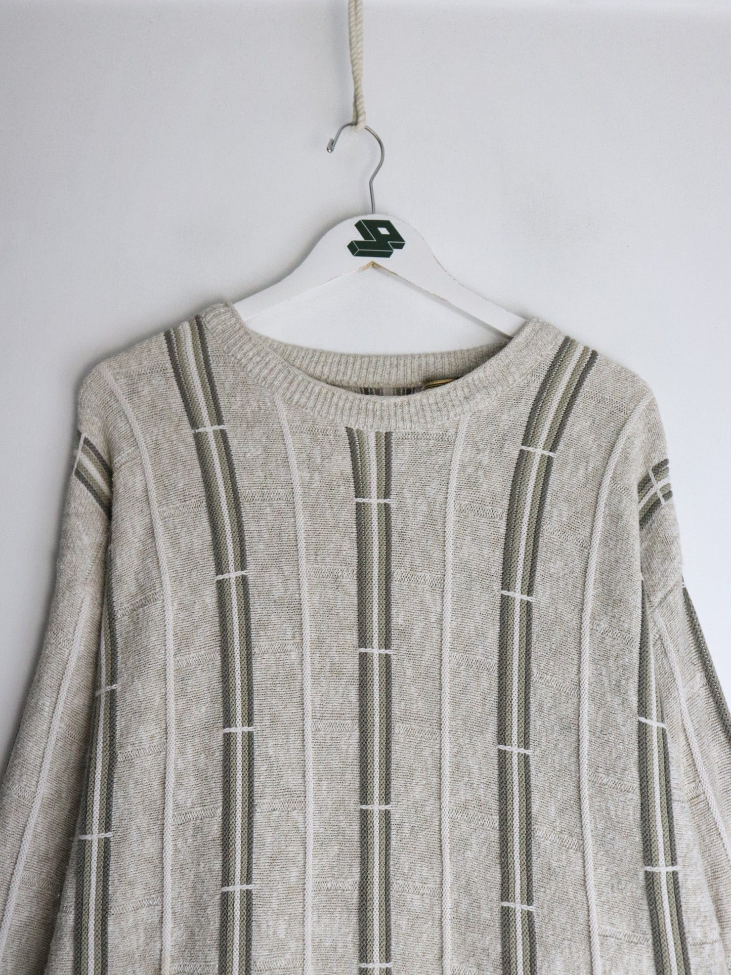 Vintage Croft & Barrow Knit Sweater Mens XL Beige from propervintagecanada