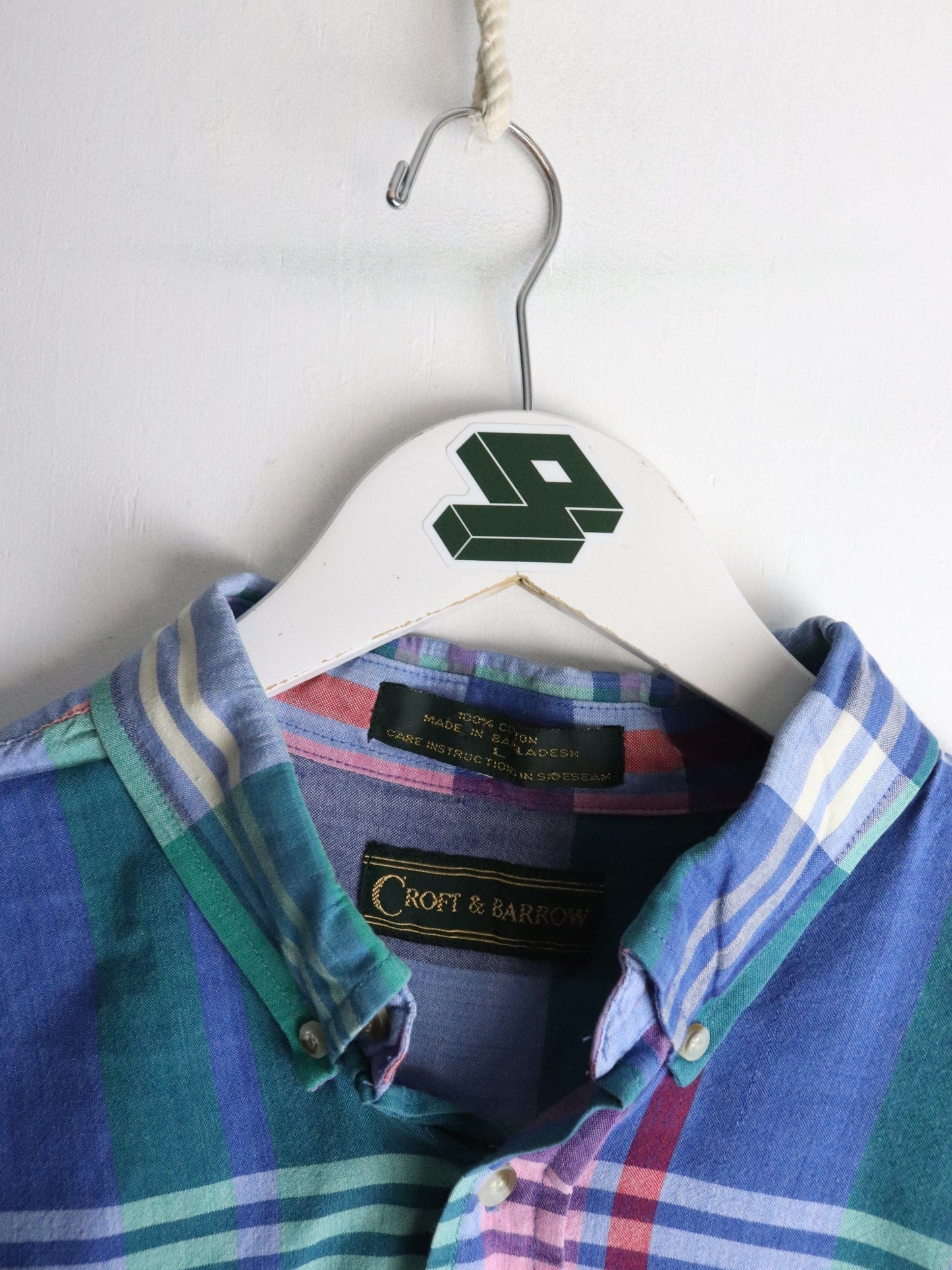 Vintage Croft & Barrow Shirt Mens Large Blue Button Up from propervintagecanada