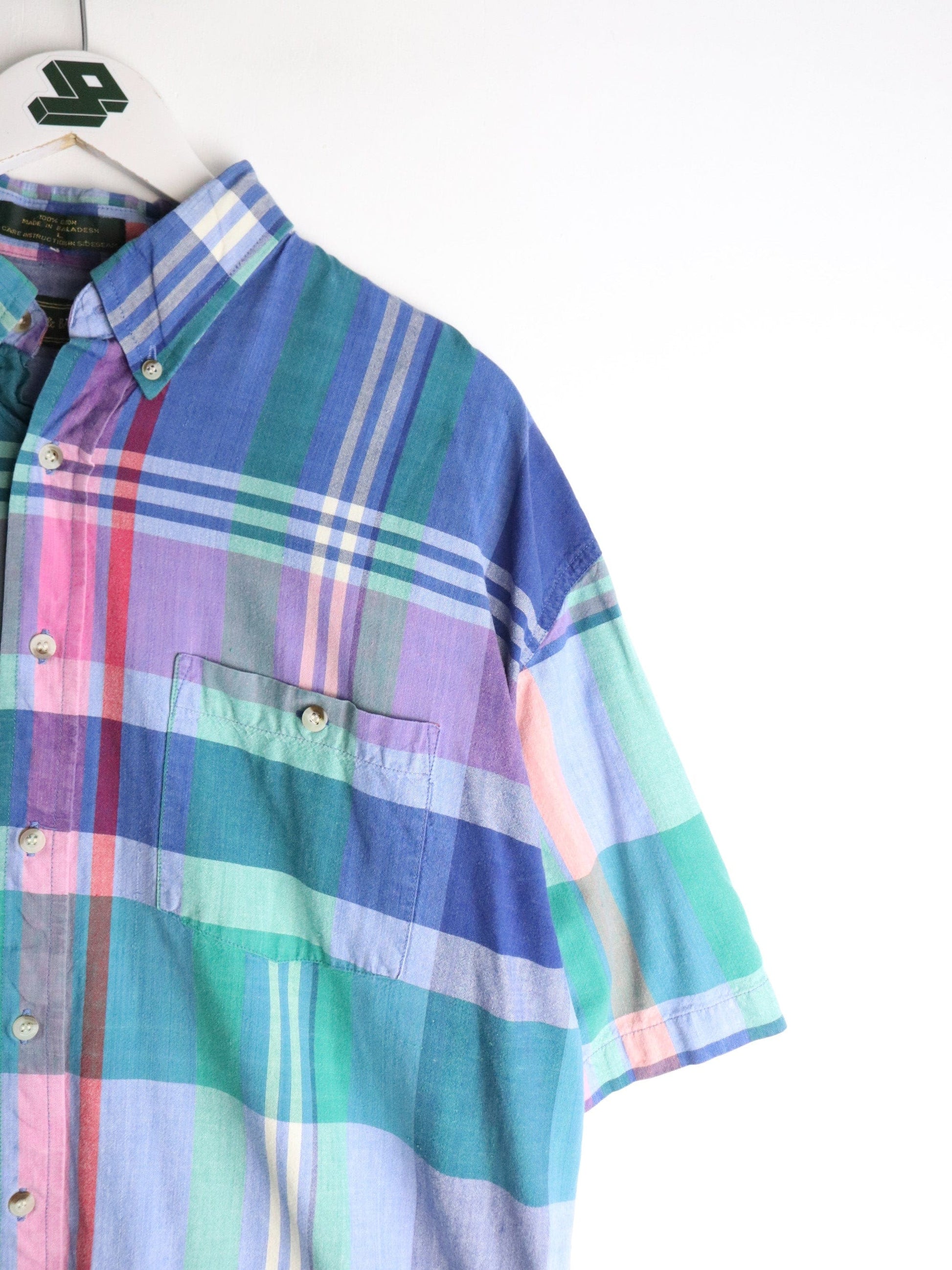 Vintage Croft & Barrow Shirt Mens Large Blue Button Up from propervintagecanada