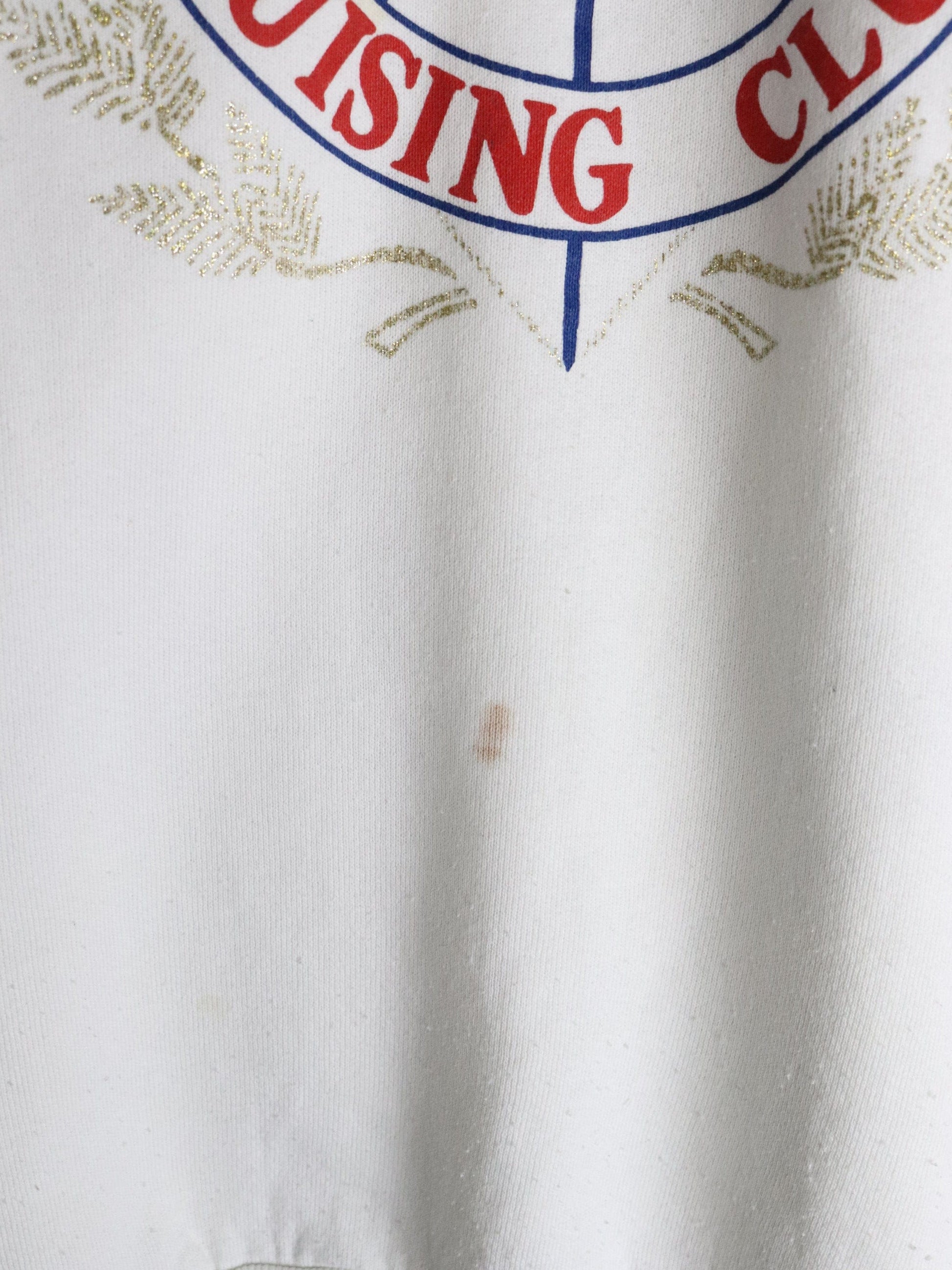 Vintage Cruising Club Sweatshirt Mens Large White from propervintagecanada