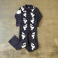 Vintage Custom Handmade Dove Peace Coveralls Jumpsuit Size 28R from propervintagecanada