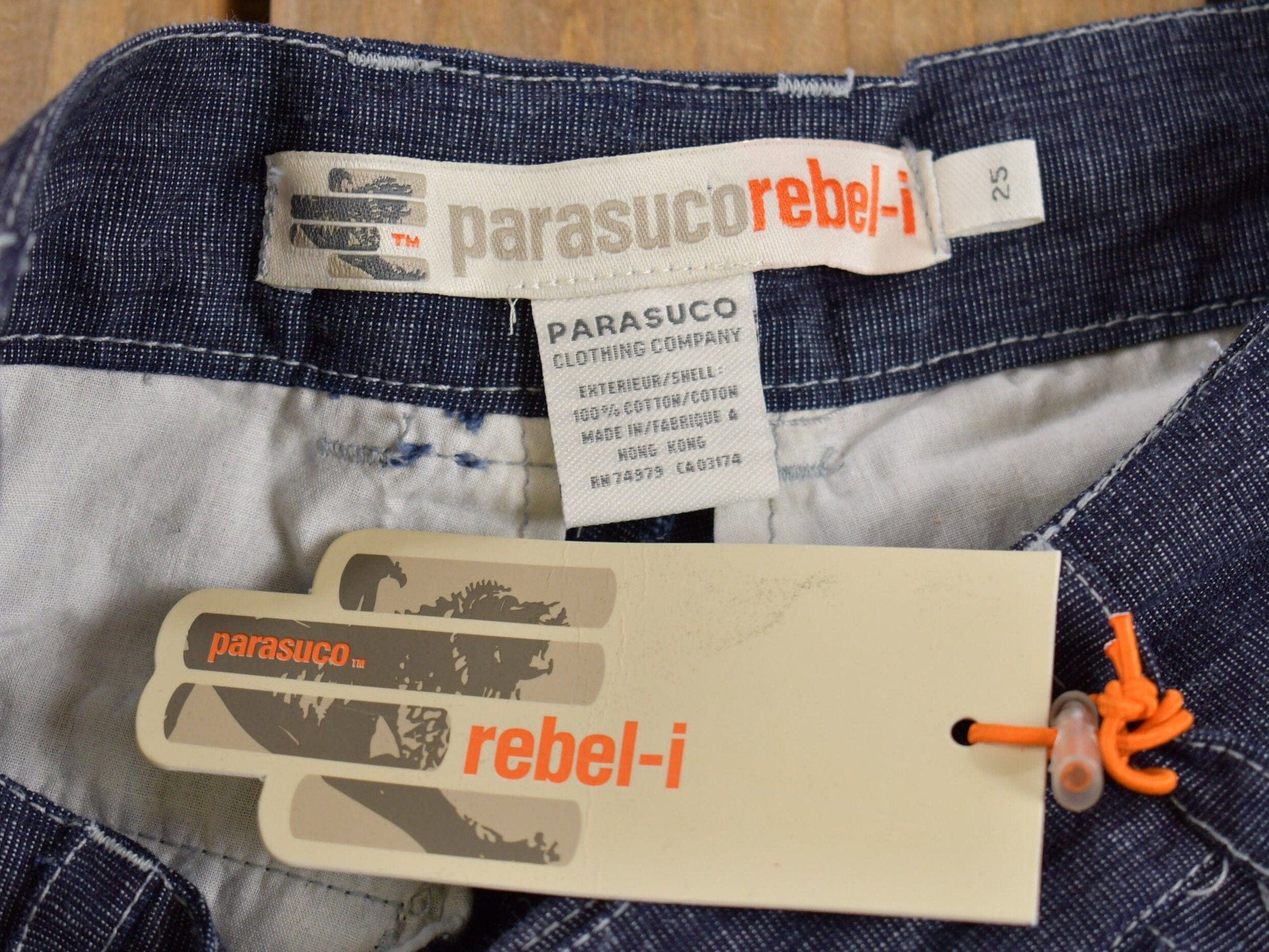 Vintage Deadstock 1997 Parasuco Flared Hip Jeans Men's 26 x 32 from propervintagecanada