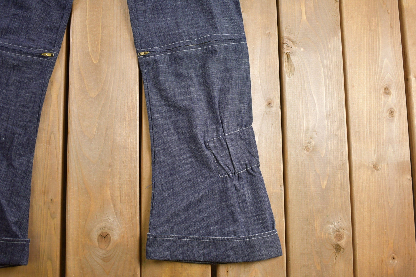 Vintage Deadstock 1997 Parasuco Flared Hip Jeans Men's 26 x 32 from propervintagecanada