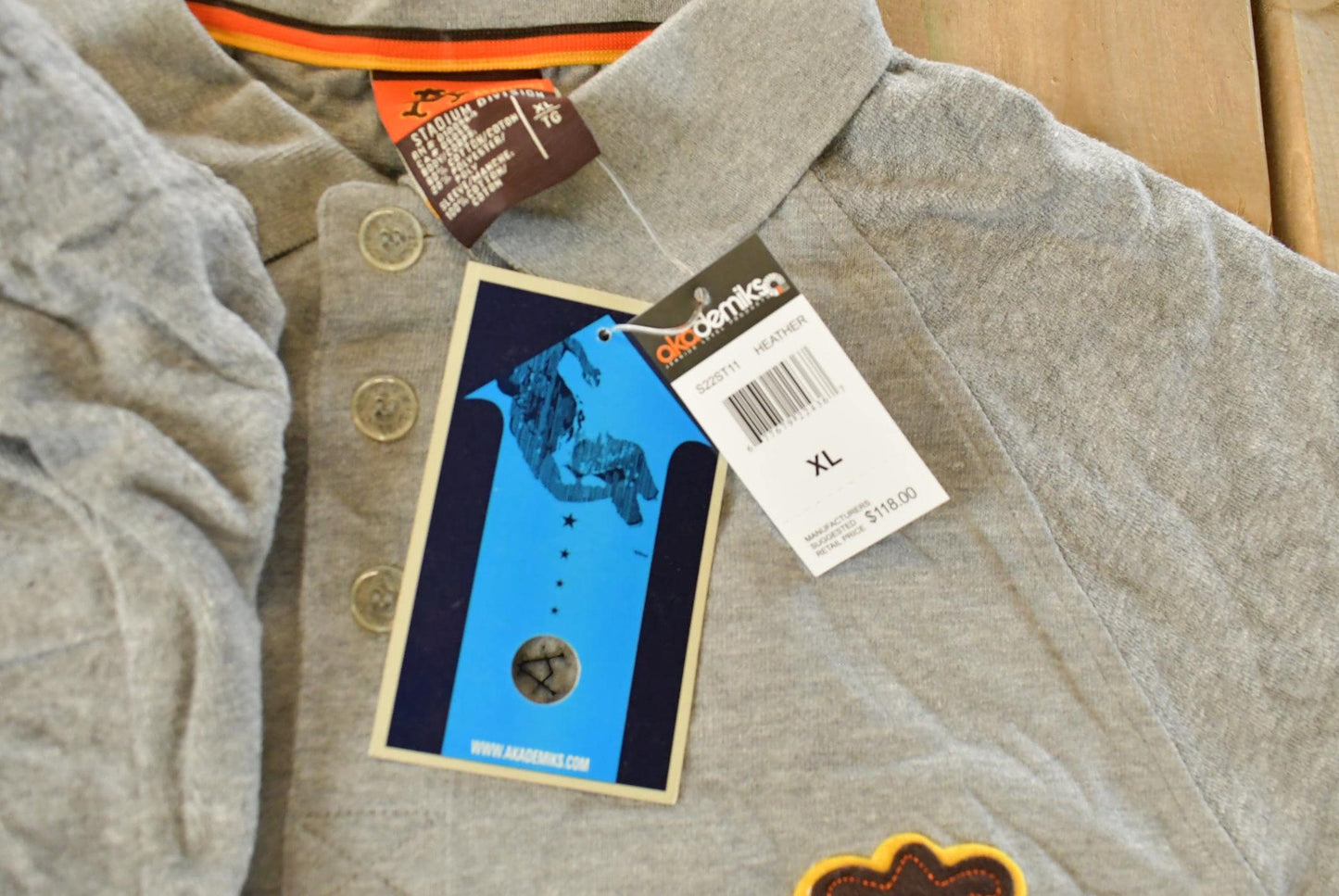 Vintage Deadstock Y2K Akademiks Stadium Division Polo Shirt & Sweatpants Set Men's XL from propervintagecanada