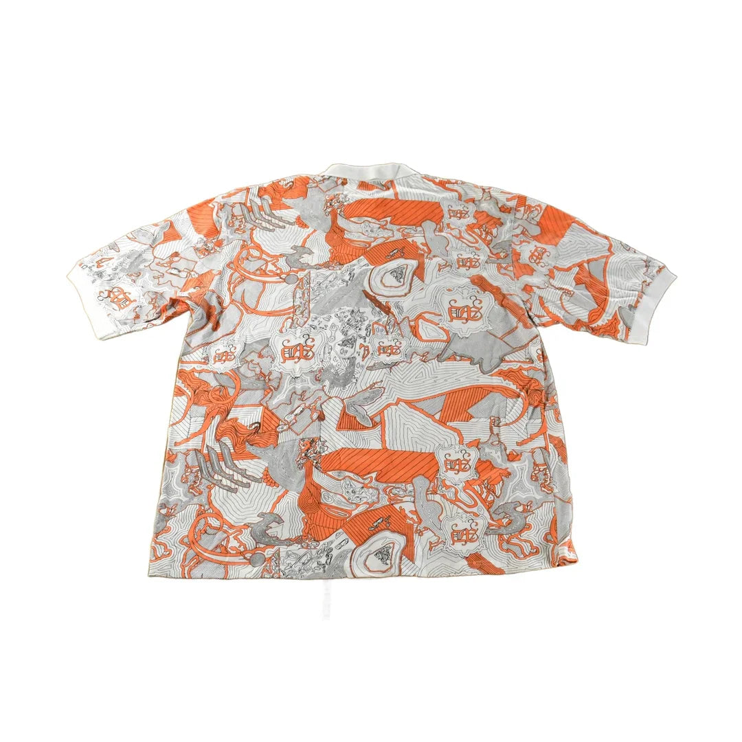 Vintage Deadstock Y2K Artful Dodger All Over Print Polo Shirt Men's 3XL from propervintagecanada