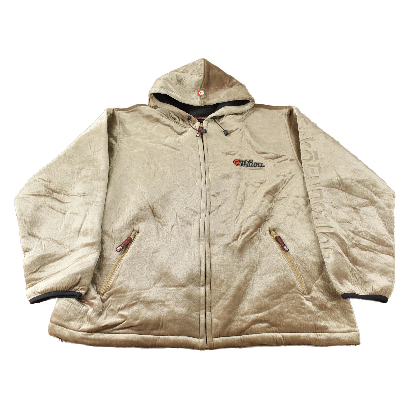 Vintage Deadstock Y2K Ecko Function Velour Hooded Jacket Men's 2XL from propervintagecanada