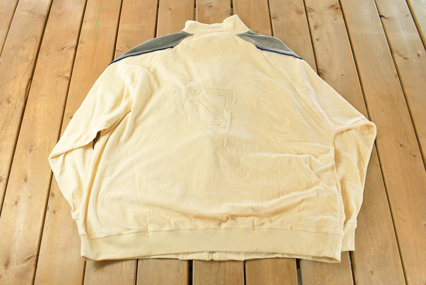 Vintage Deadstock Y2K Genetix Embroidered Velour Sweater & Sweatpants Set Men's 3XL from propervintagecanada