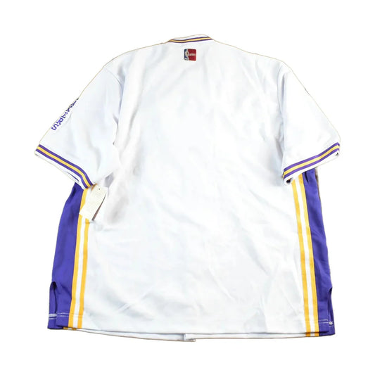 Vintage Deadstock Y2K Los Angles Lakers Warm Up Jersey Men's XL from propervintagecanada