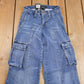 Vintage Deadstock Y2K Parasuco Flared Lowrise Cargo Jeans from propervintagecanada