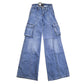 Vintage Deadstock Y2K Parasuco Flared Lowrise Cargo Jeans from propervintagecanada
