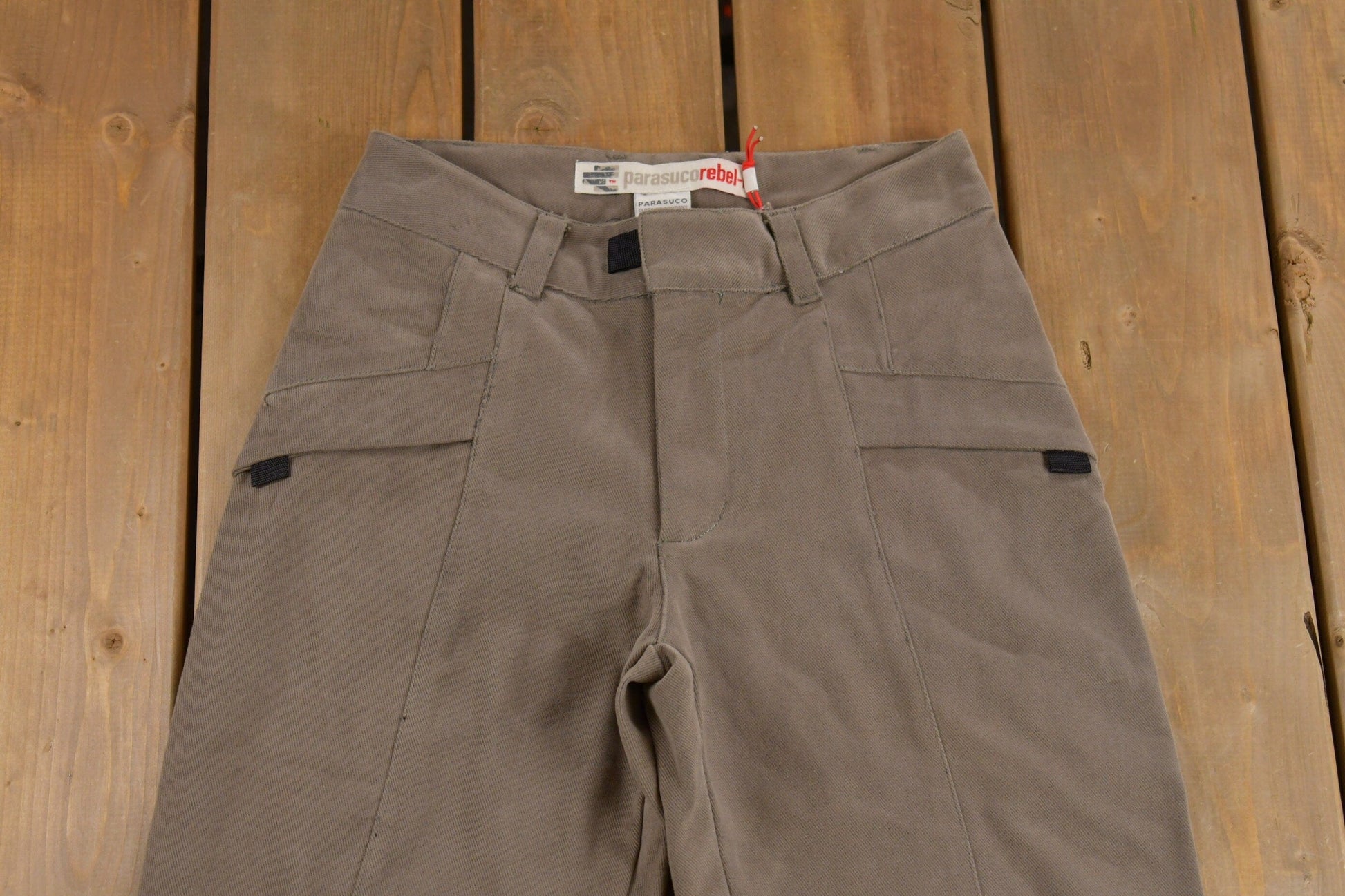 Vintage Deadstock Y2K Parasuco Flared Lowrise Jeans from propervintagecanada