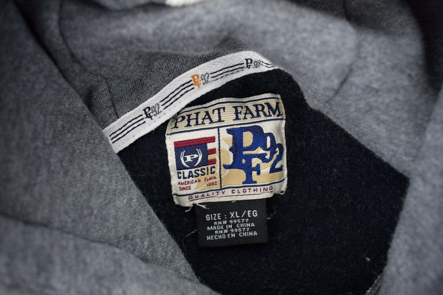 Vintage Deadstock Y2K Phat Farm Embroidered Hoodie from propervintagecanada