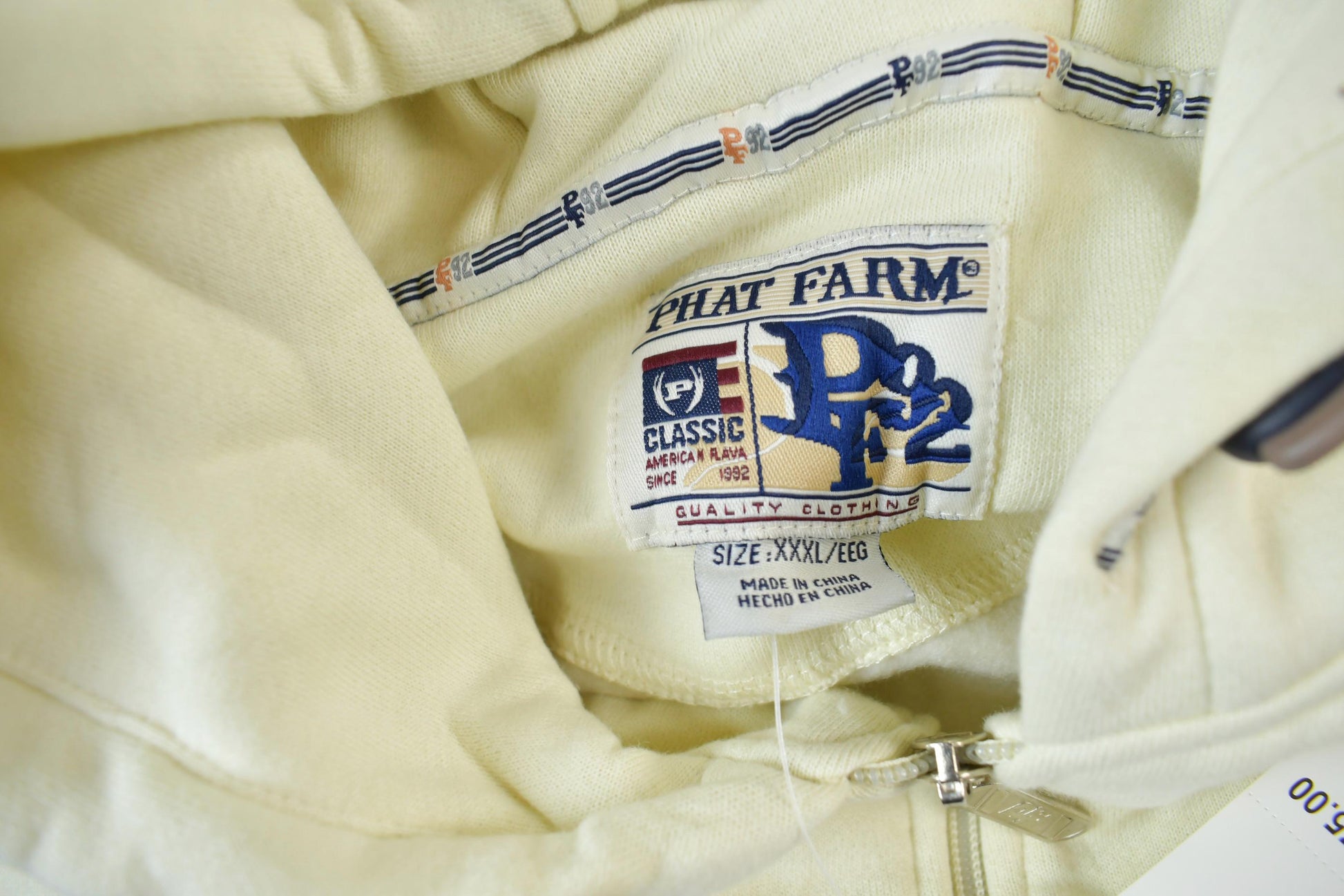 Vintage Deadstock Y2K Phat Farm Embroidered Hoodie & Pants Set Size XXXL from propervintagecanada