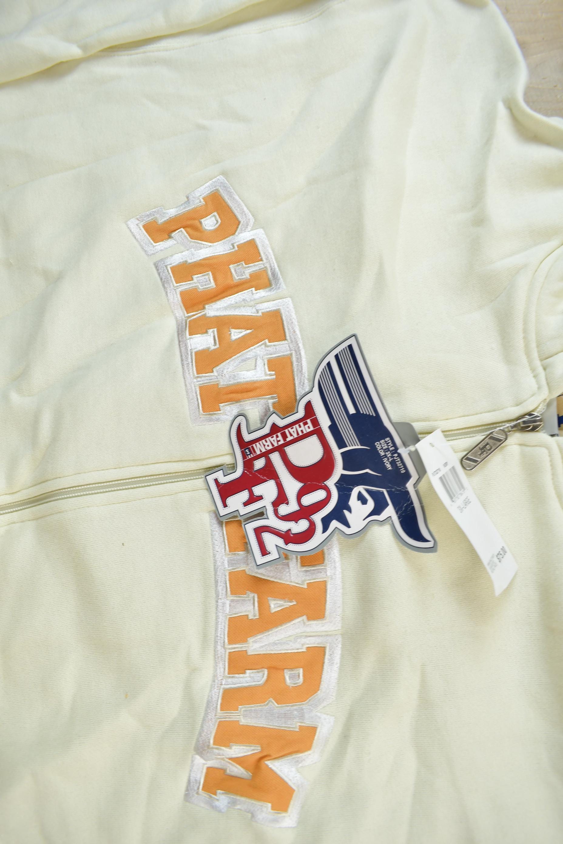 Vintage Deadstock Y2K Phat Farm Embroidered Hoodie & Pants Set Size XXXL from propervintagecanada
