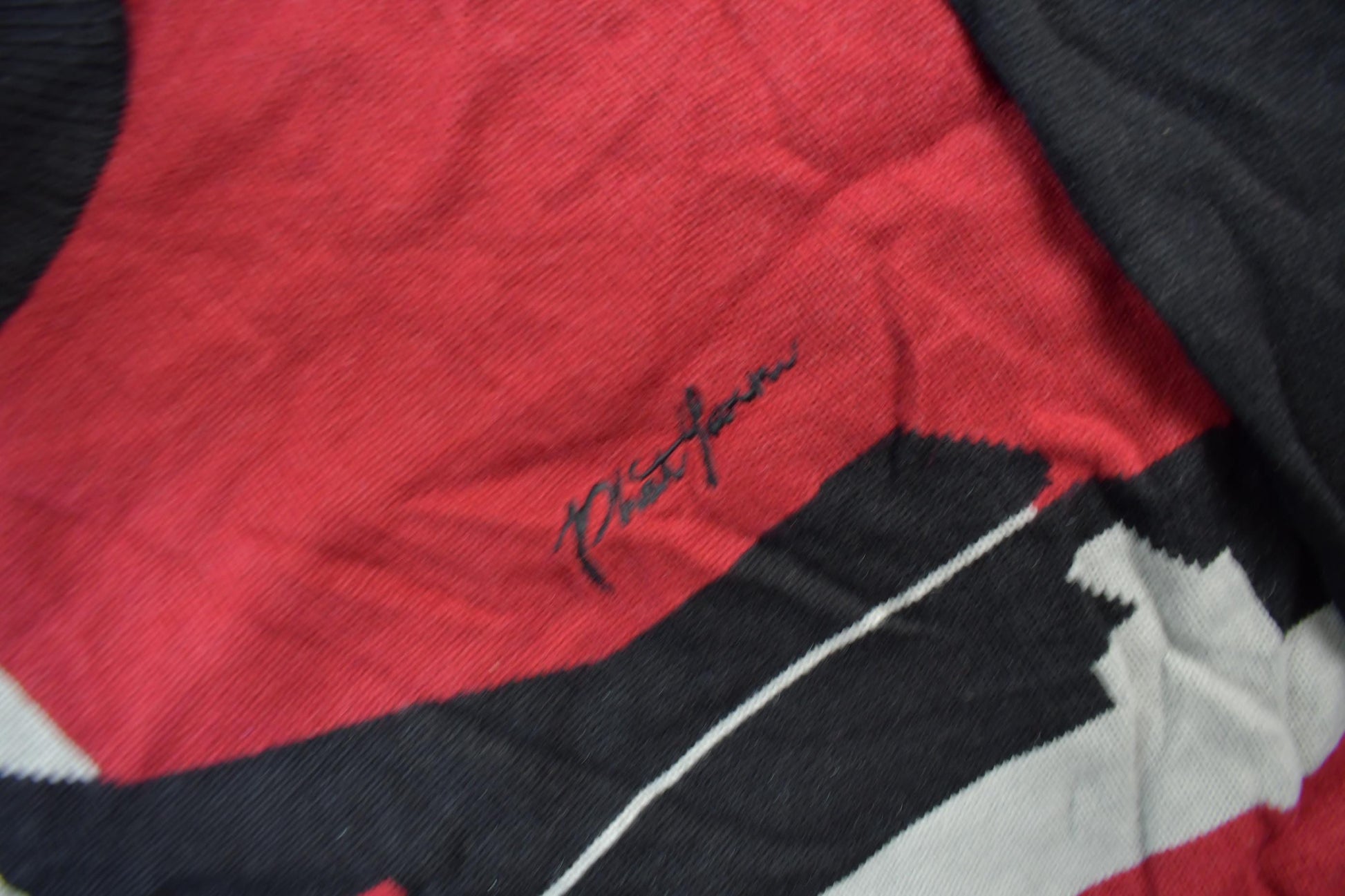 Vintage Deadstock Y2K Phat Farm Embroidered Military Cow Knit from propervintagecanada