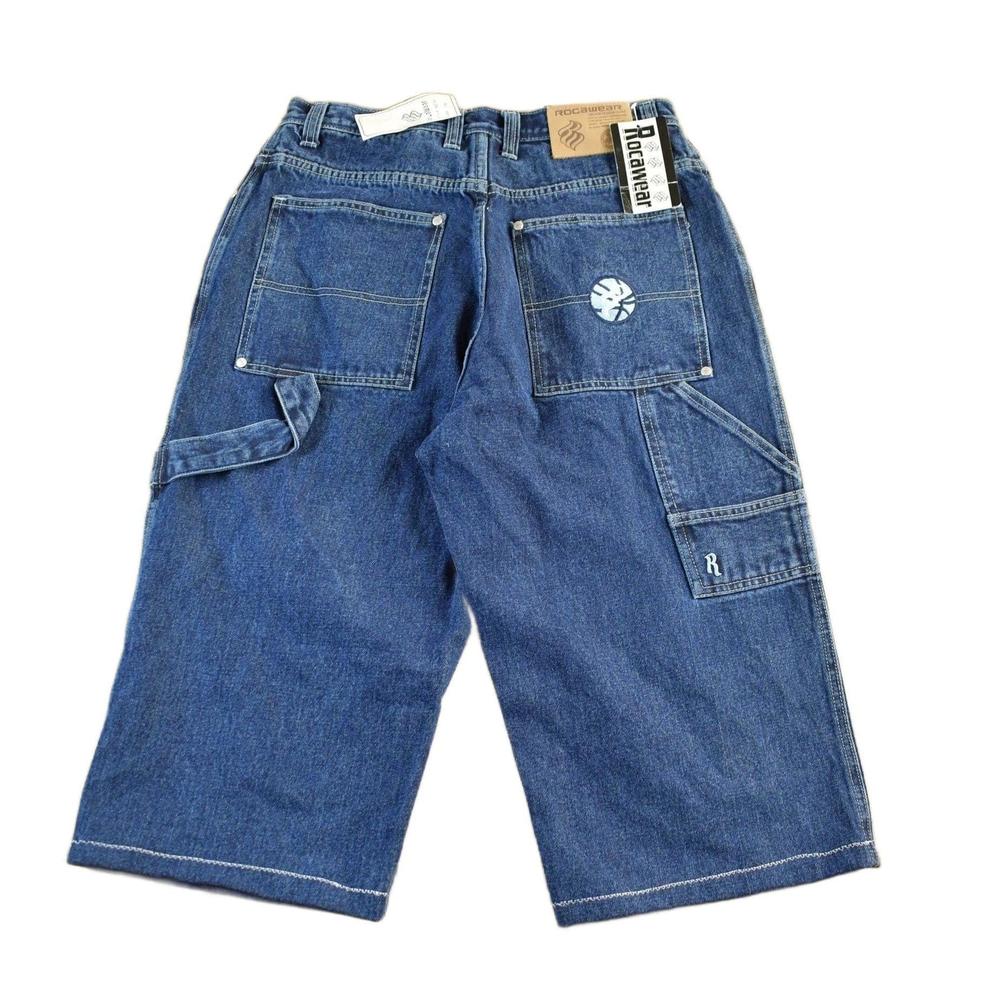 Vintage DEADSTOCK Y2K Rocawear Denim Shorts Men's 32 from propervintagecanada