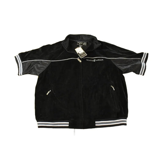 Vintage Deadstock Y2K Rocawear Embroidered Velour Sweater & Shorts Set Men's 2XL from propervintagecanada