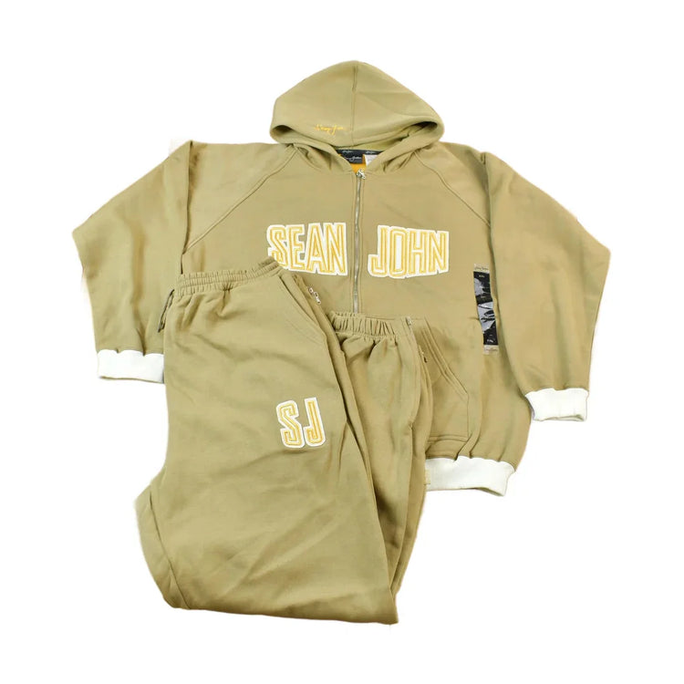 Vintage Deadstock Y2K Sean John Embroidered Hoodie & Pants Set Size XXL from propervintagecanada