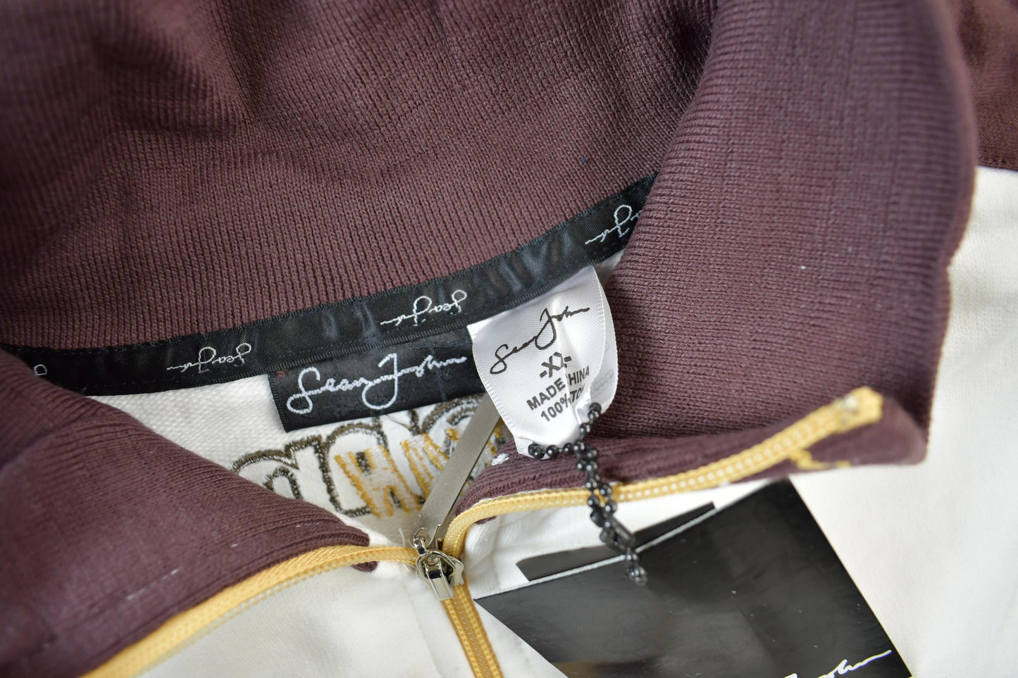 Vintage Deadstock Y2K Sean John Embroidered Sweater & Pants Set Size XXL from propervintagecanada