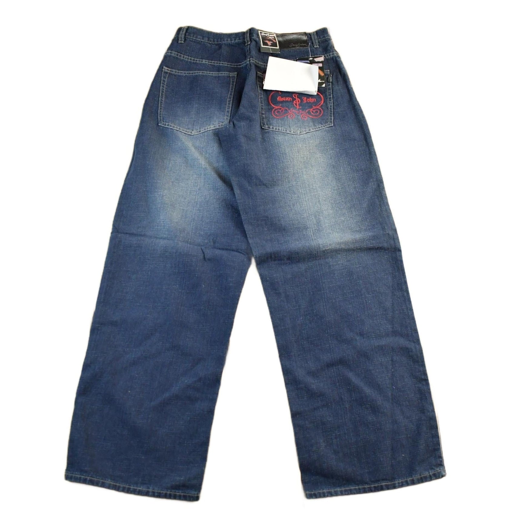 Vintage DEADSTOCK Y2K Sean John Hip Hop Denim Jeans Men's 32 x 33 from propervintagecanada