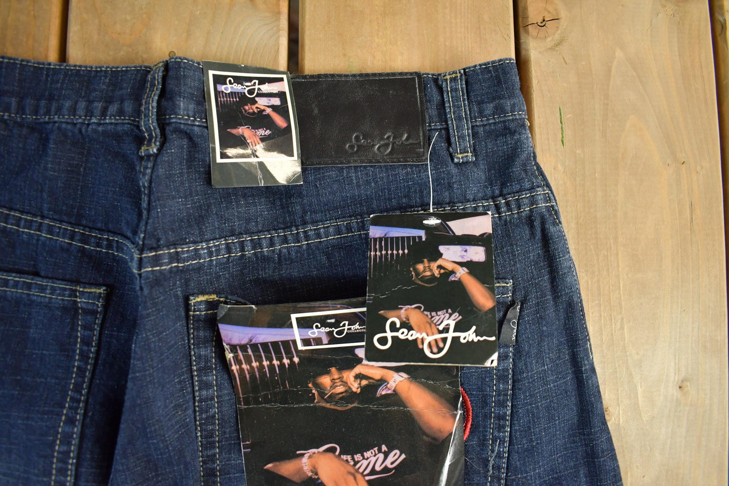 Vintage DEADSTOCK Y2K Sean John Hip Hop Denim Jeans Men's 32 x 33 from propervintagecanada