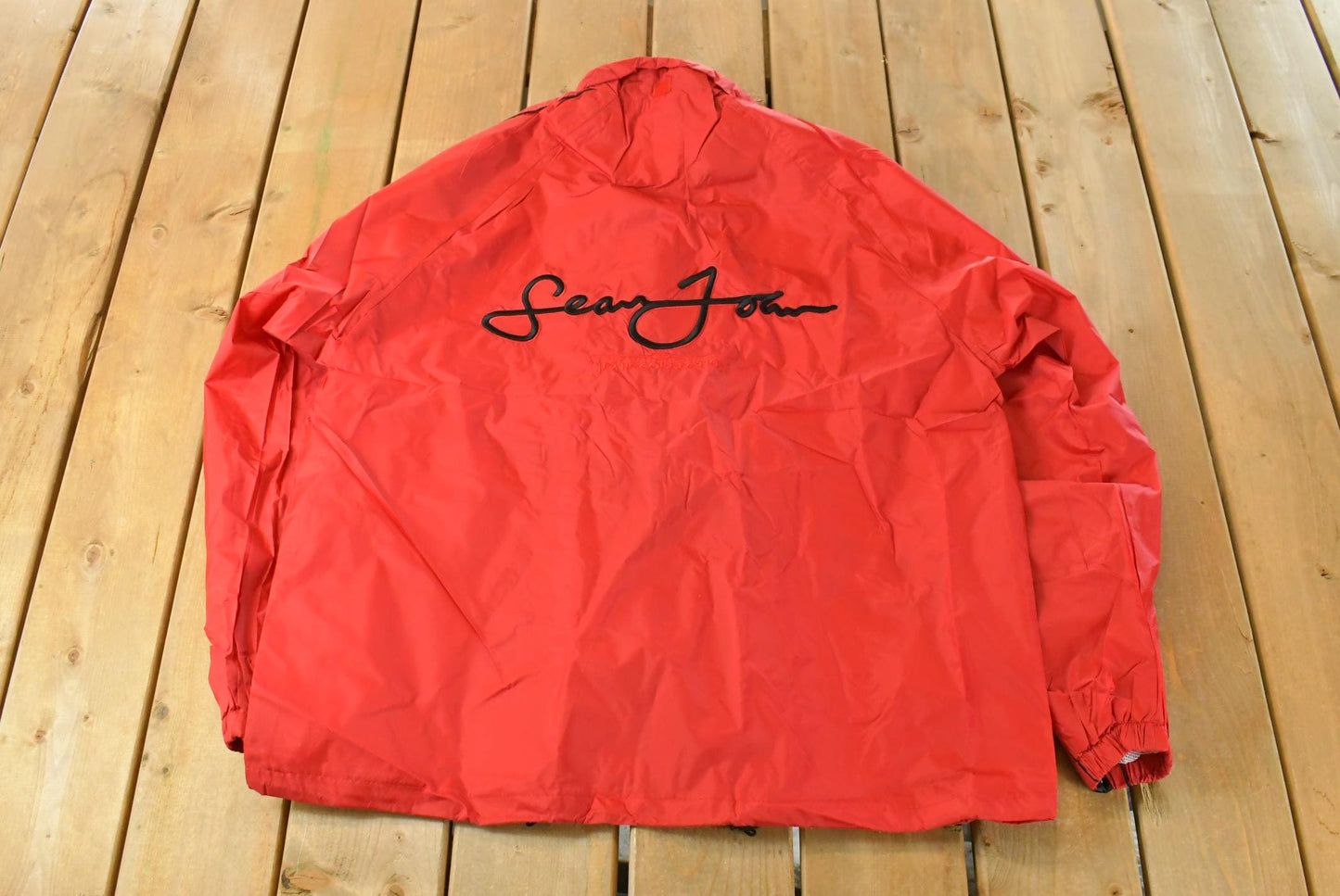 Vintage Deadstock Y2K Sean John Track Suit Windbreaker & Track Pants Set Men's XL from propervintagecanada