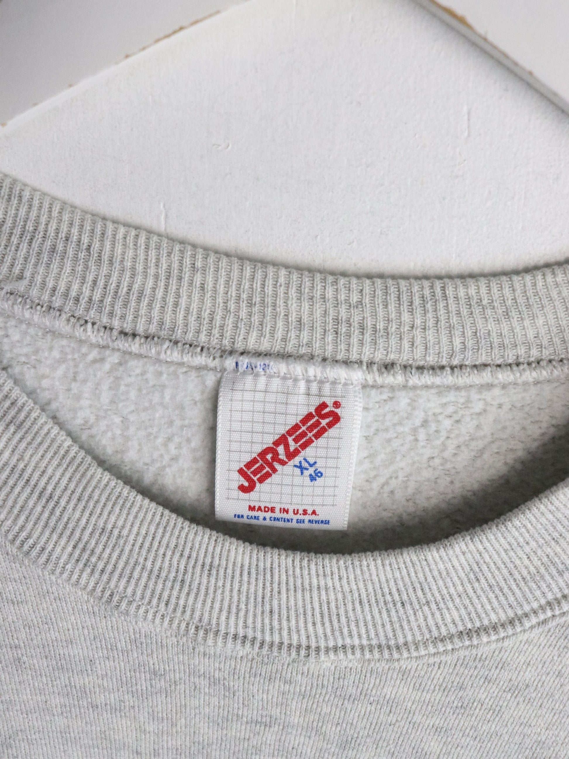 Vintage Derry Trojans Sweatshirt Mens Medium Grey from propervintagecanada