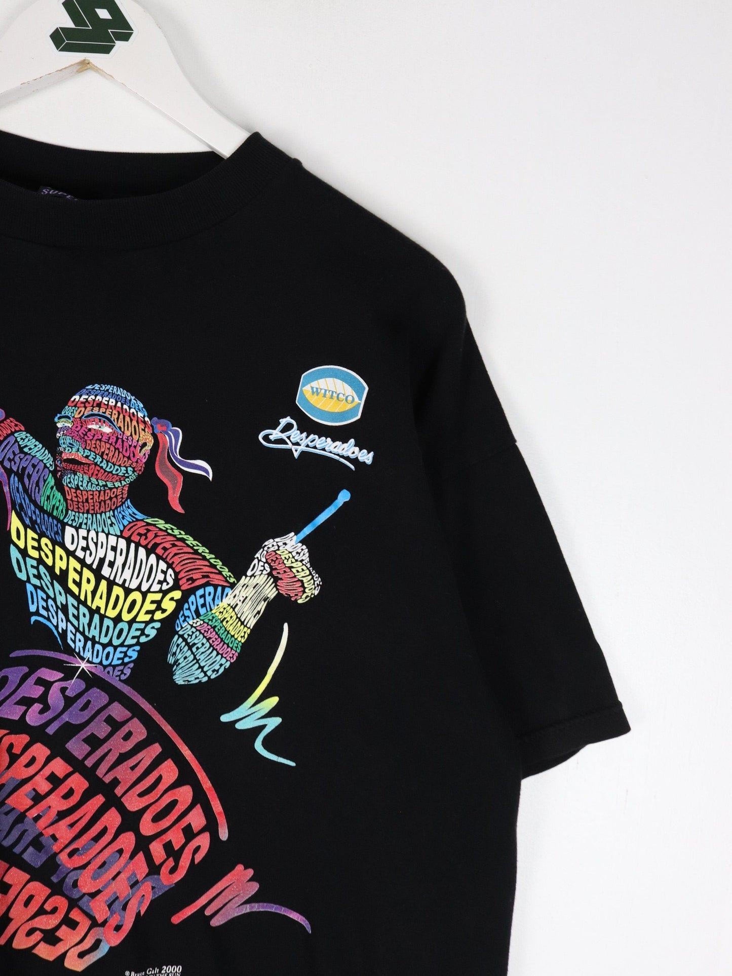 Vintage Desperadoes T Shirt Mens Large Black from propervintagecanada