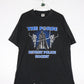 Vintage Detroit Police Hockey T Shirt Mens XL Black Star Wars
