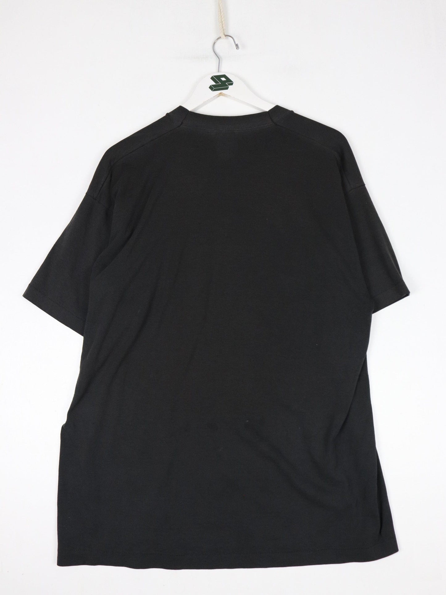 Vintage Detroit Police Hockey T Shirt Mens XL Black Star Wars