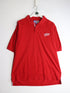 Vintage Detroit Red Wings Polo Shirt Mens Large Red from propervintagecanada