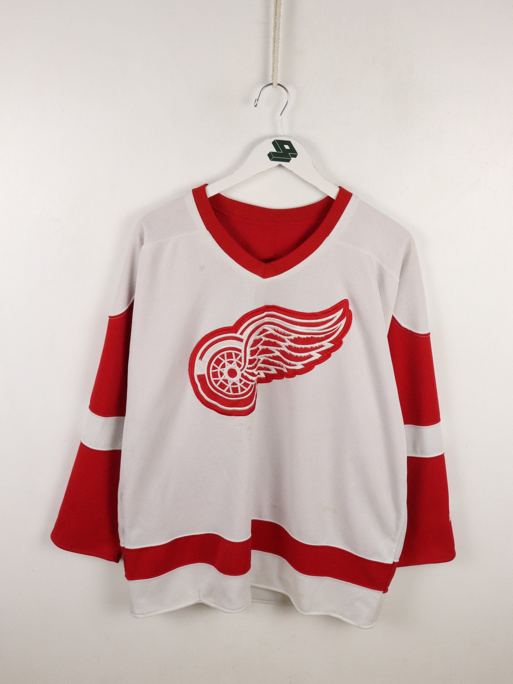 Vintage Detroit Red Wings Reversible Hockey Jersey Mens XL from propervintagecanada