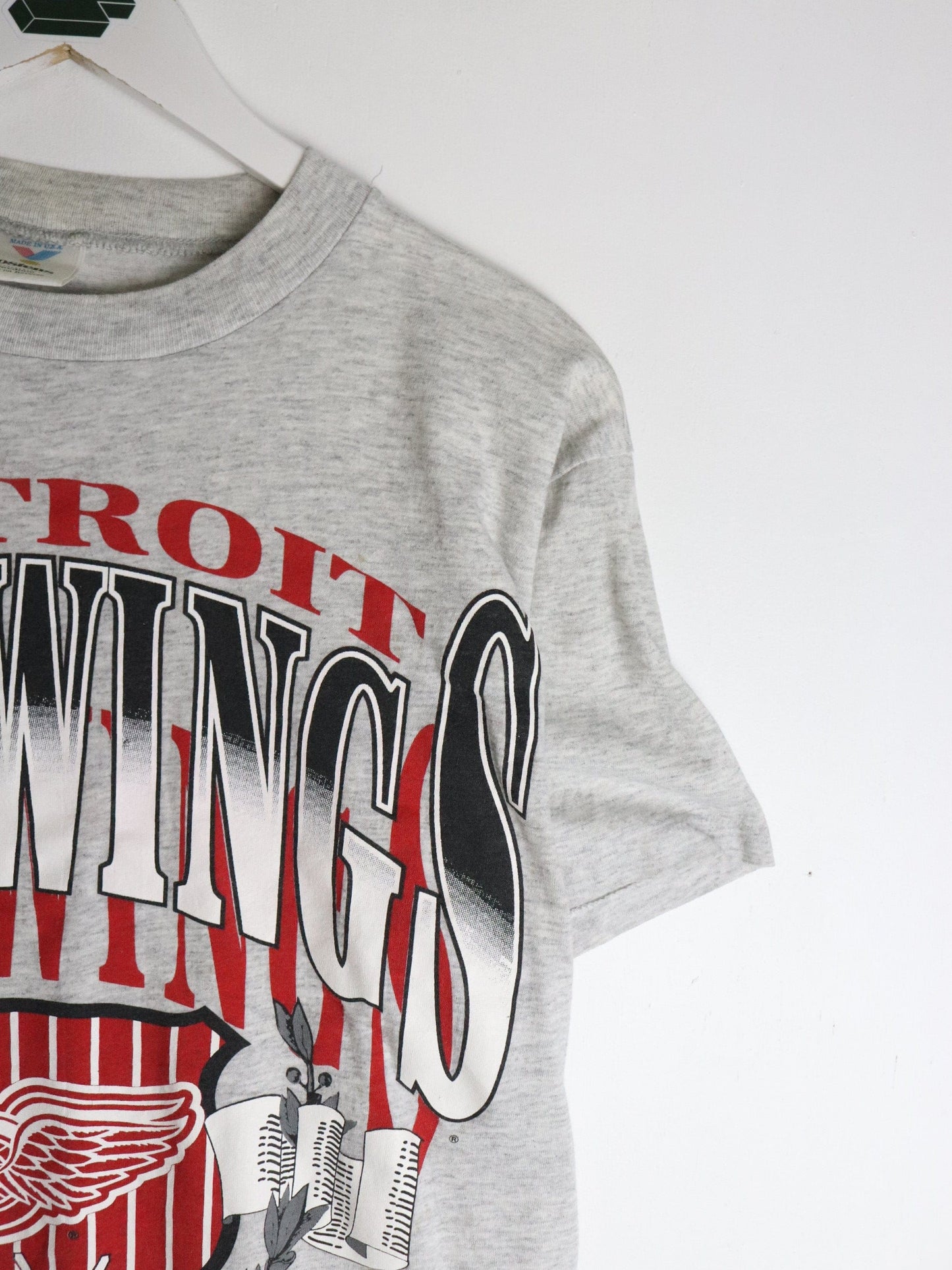 Vintage Detroit Red Wings T Shirt Mens Medium Grey from propervintagecanada