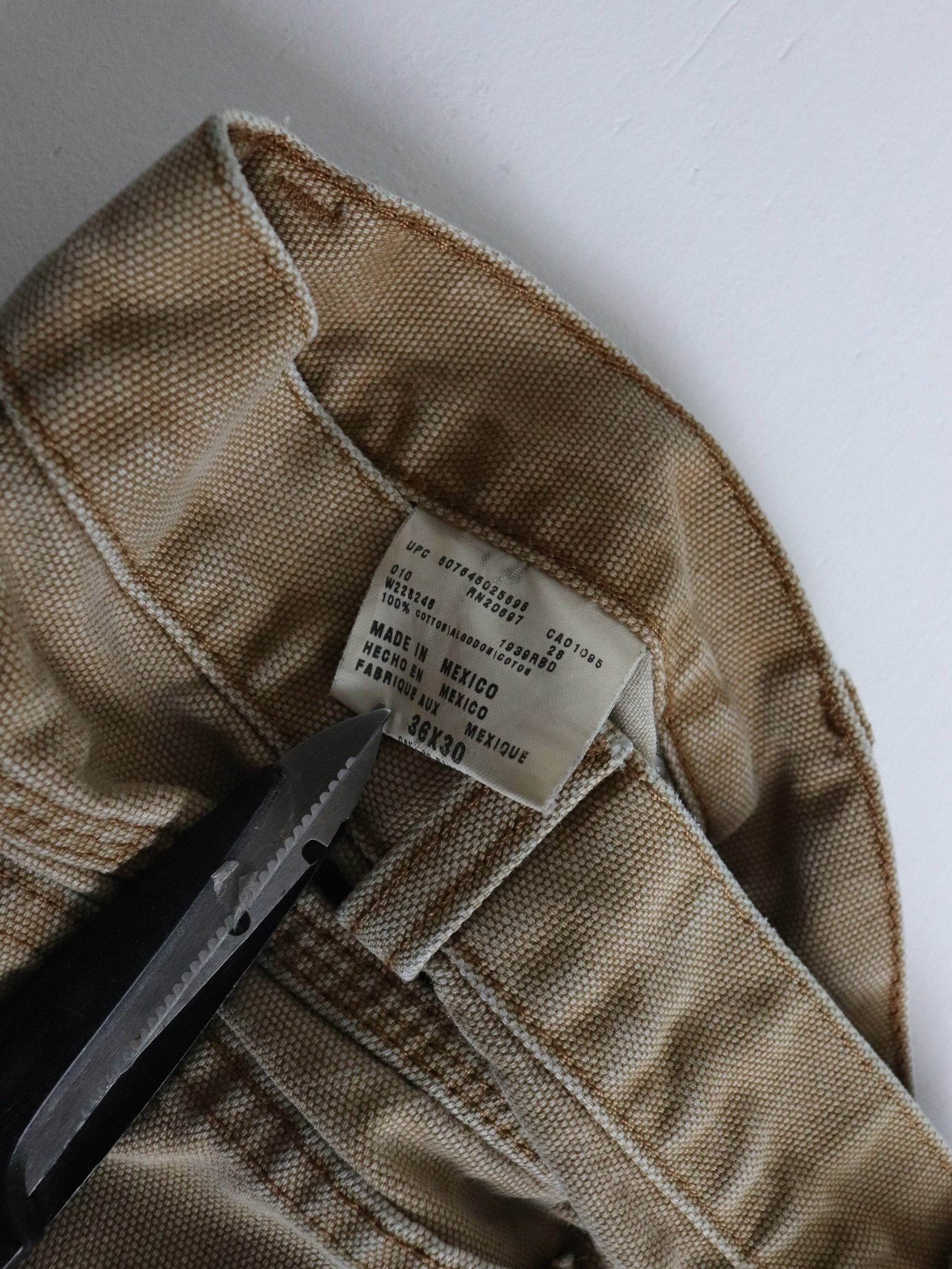 Vintage Dickies Pants Mens 36 x 30 Beige Work Wear from propervintagecanada