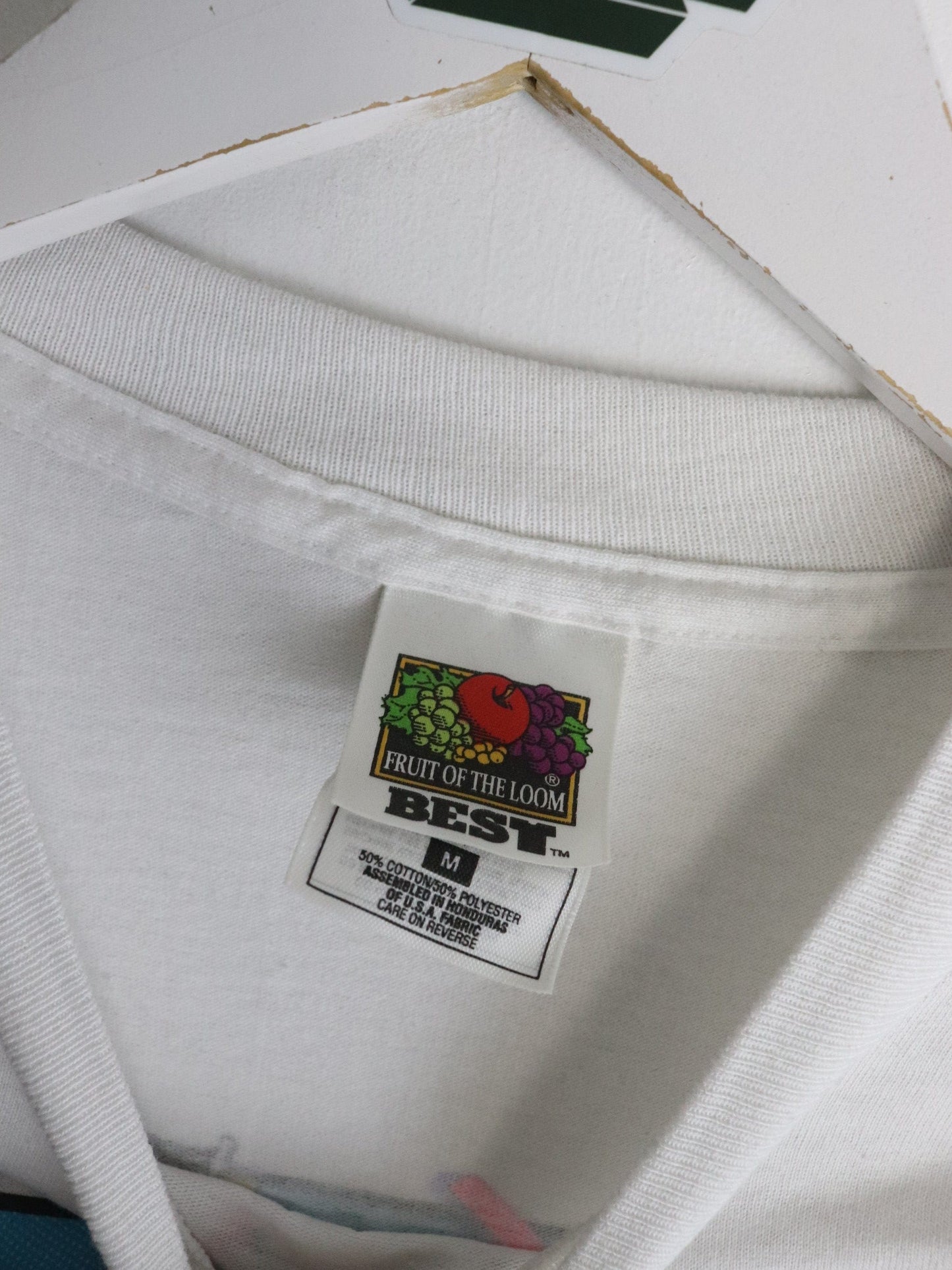 Vintage Dirt Racing T Shirt Mens Medium White Rod Chaney from propervintagecanada