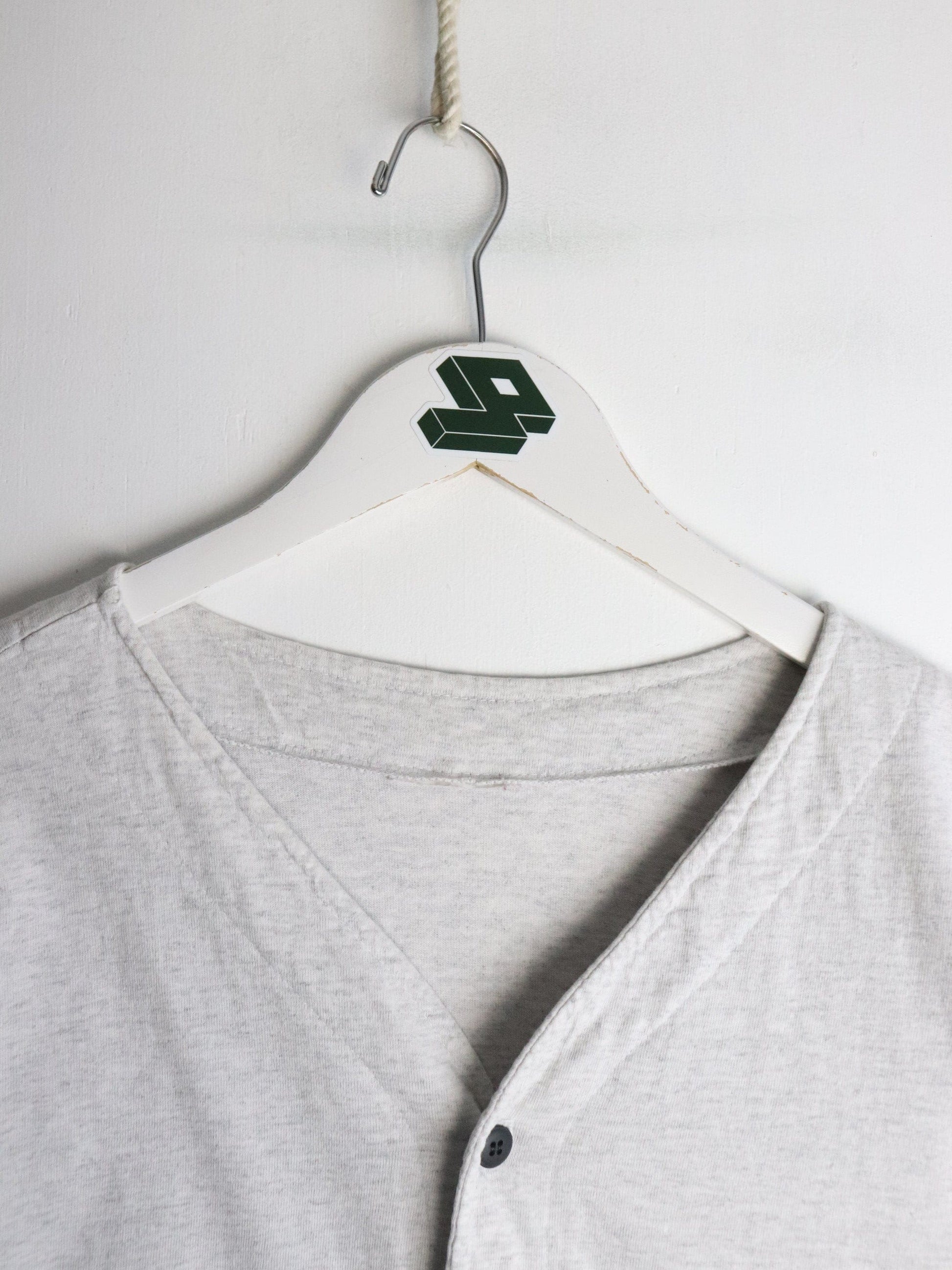 Vintage Discus Athletic Baseball Shirt Mens Large Grey from propervintagecanada