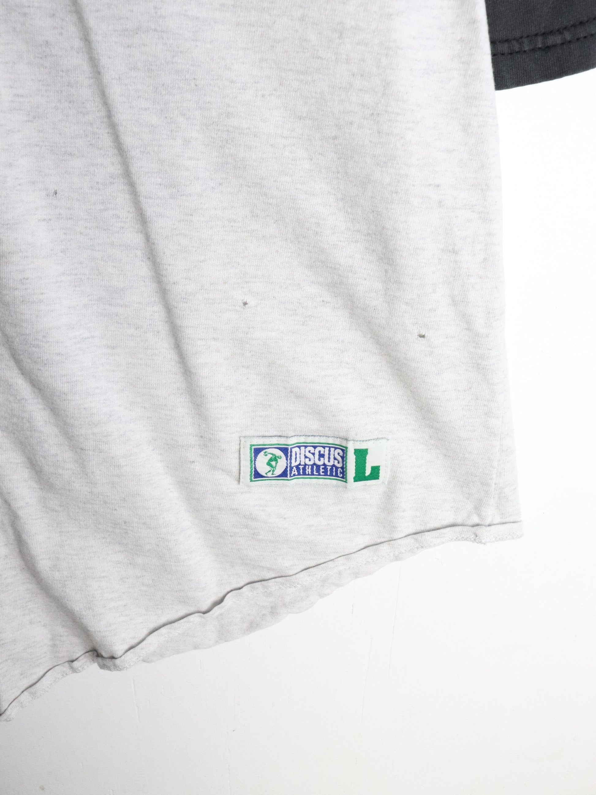 Vintage Discus Athletic Baseball Shirt Mens Large Grey from propervintagecanada
