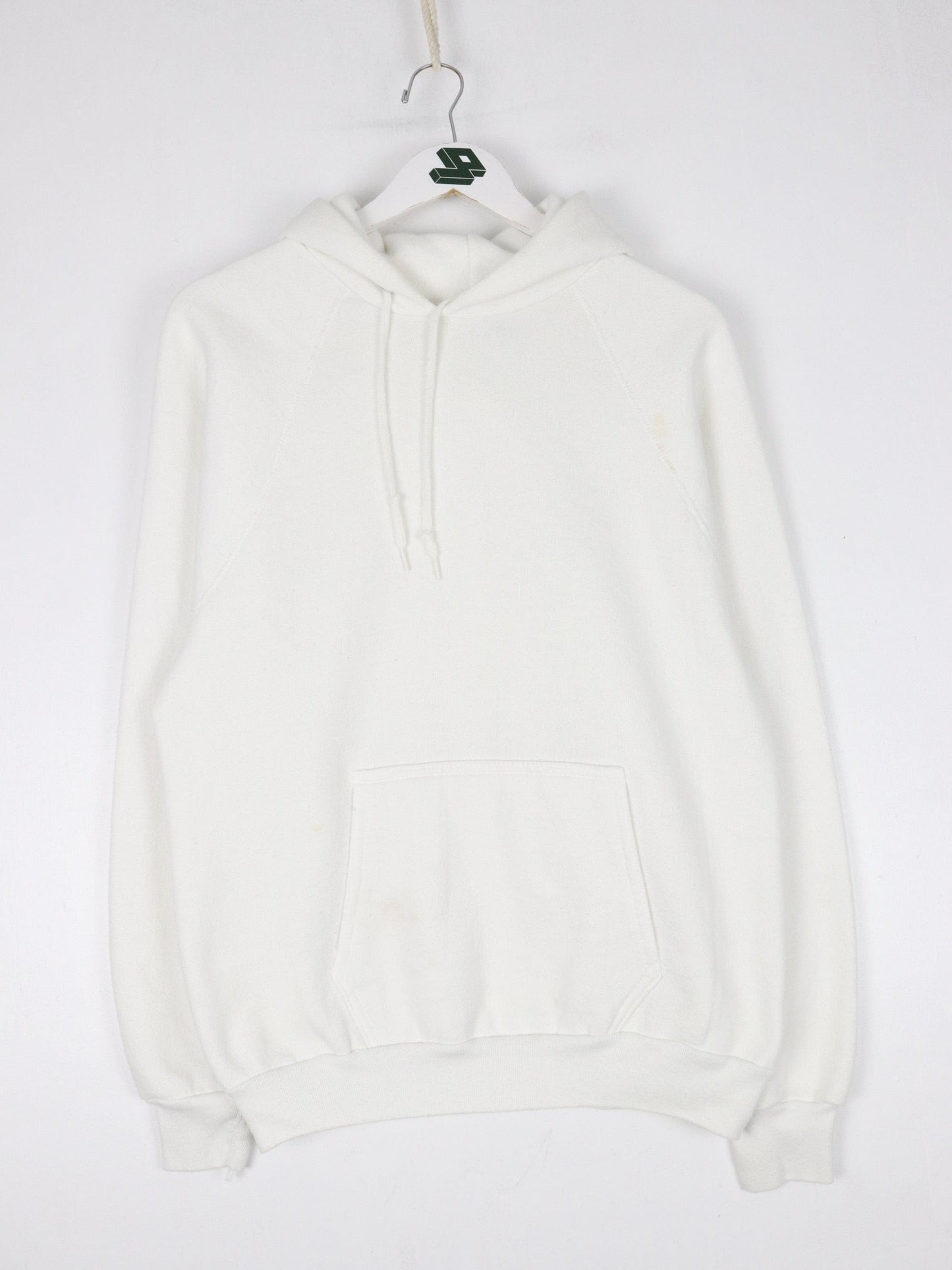 Vintage Discus Athletic Sweatshirt Fits Mens Small WHite Hoodie