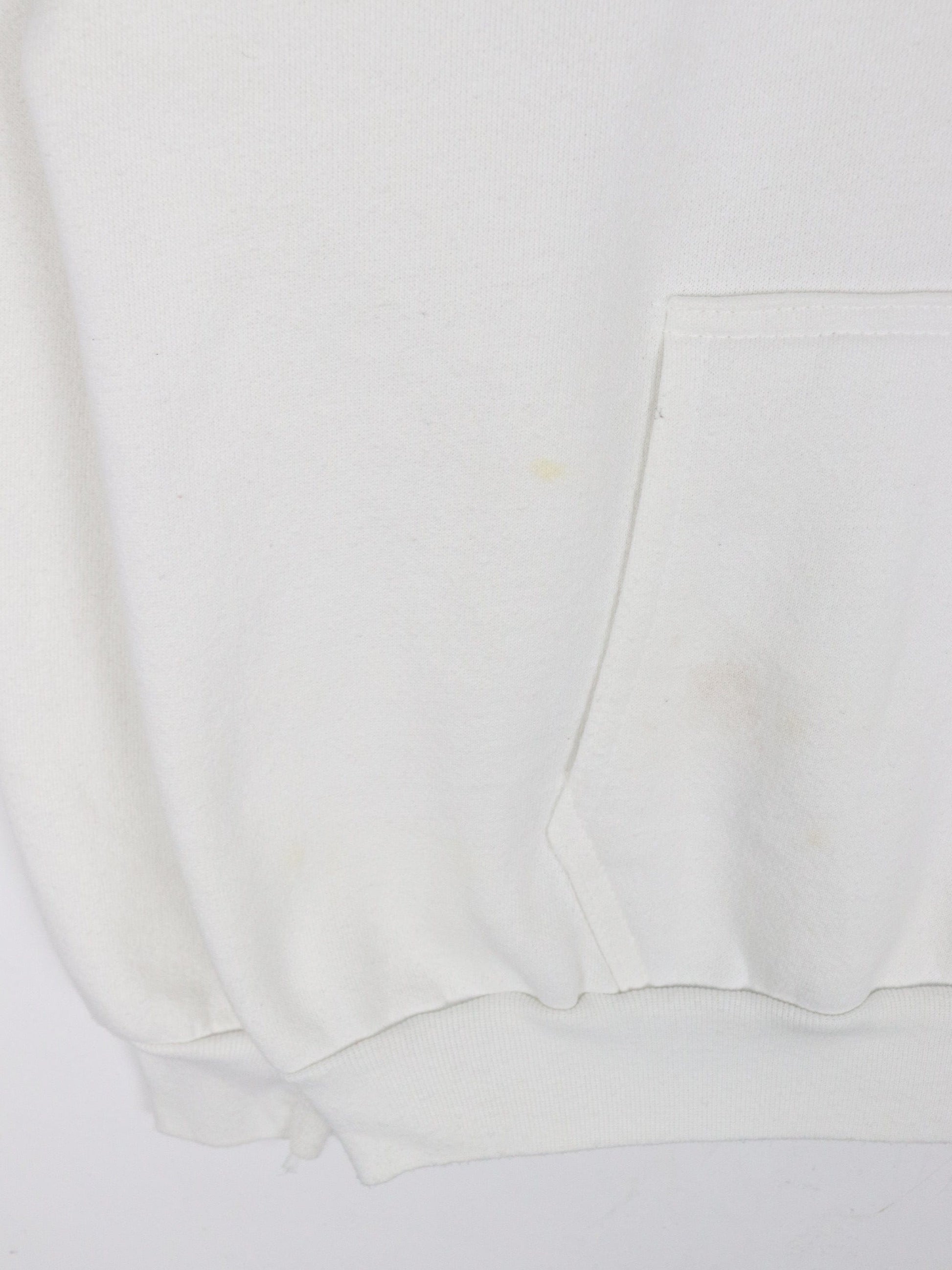 Vintage Discus Athletic Sweatshirt Fits Mens Small WHite Hoodie