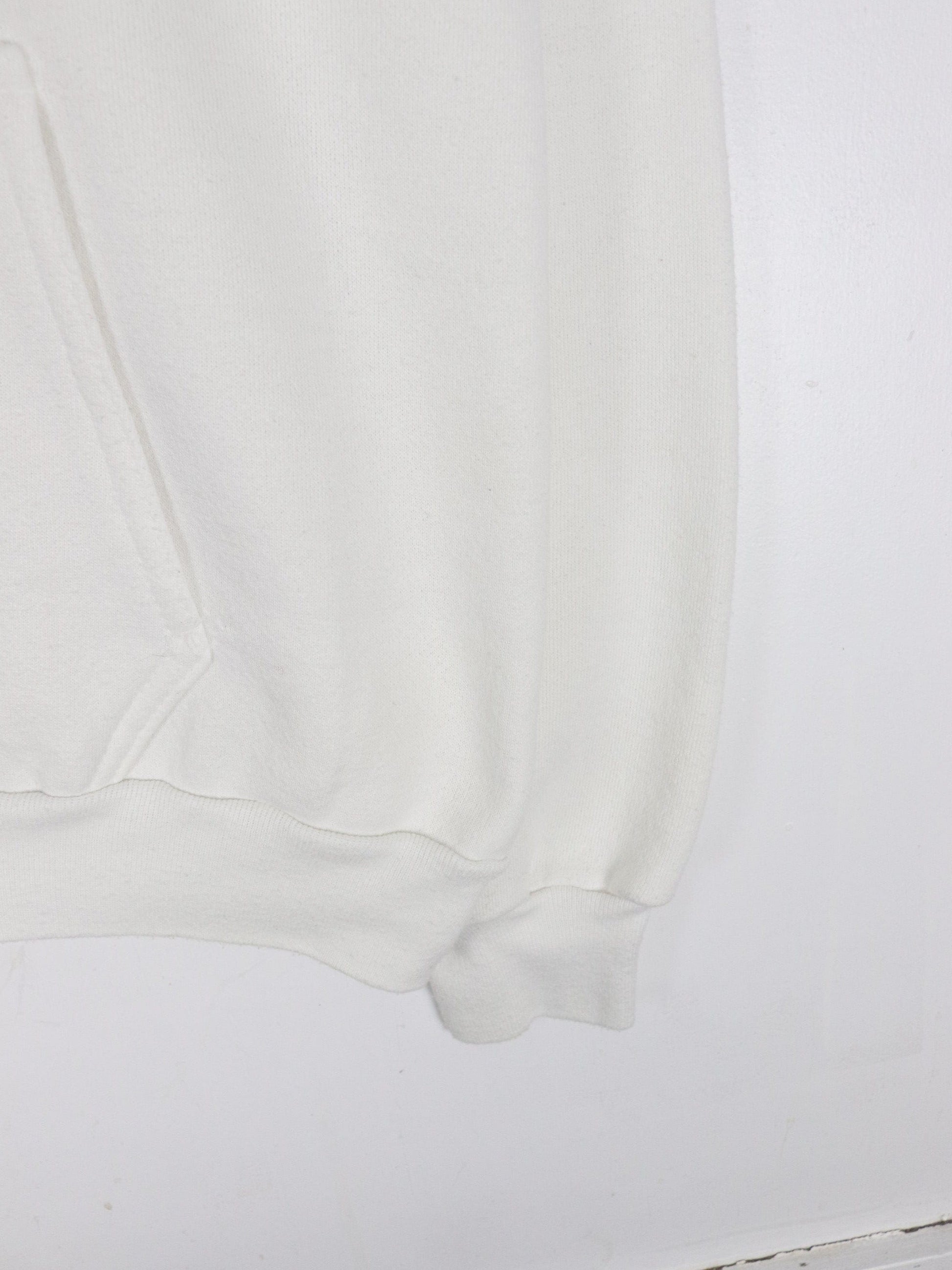 Vintage Discus Athletic Sweatshirt Fits Mens Small WHite Hoodie